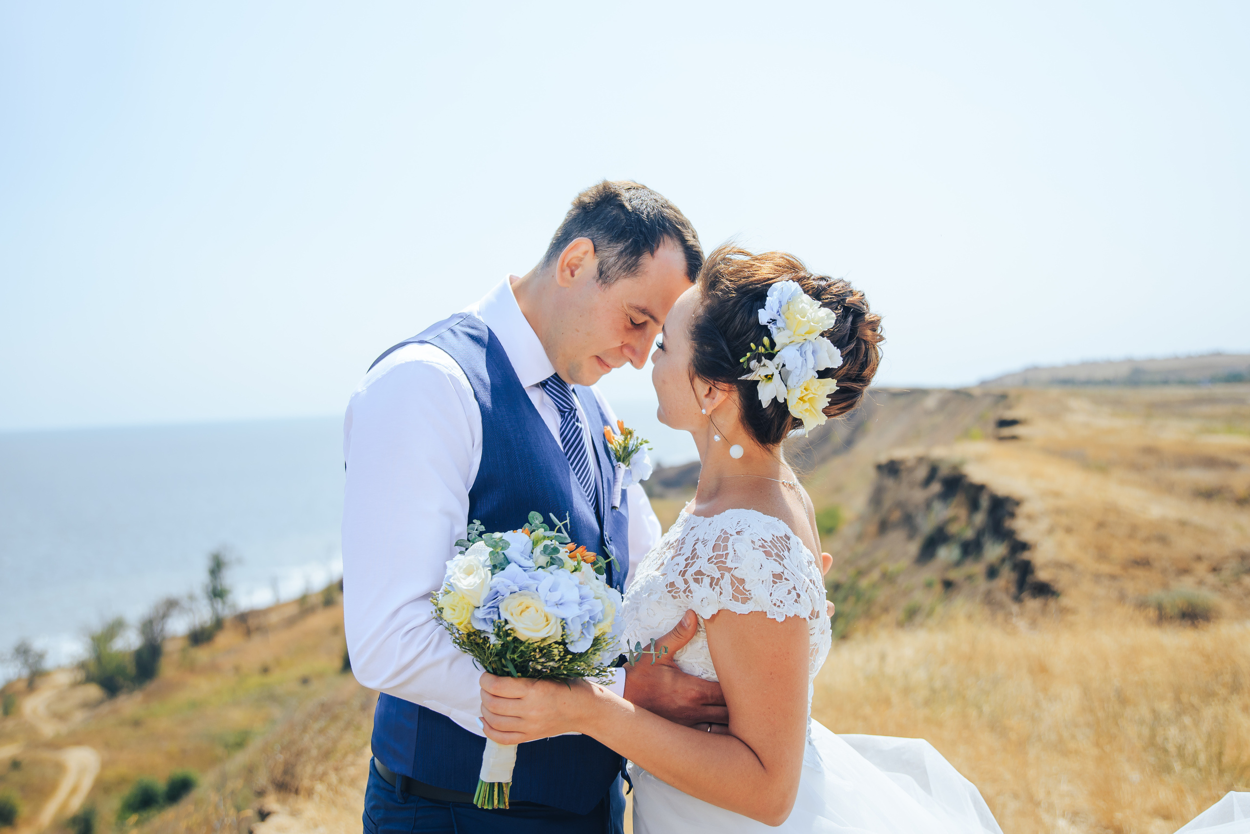 Wedding by the sea. Aleksey and Tatyana. Photographer in London Daria Agafonova