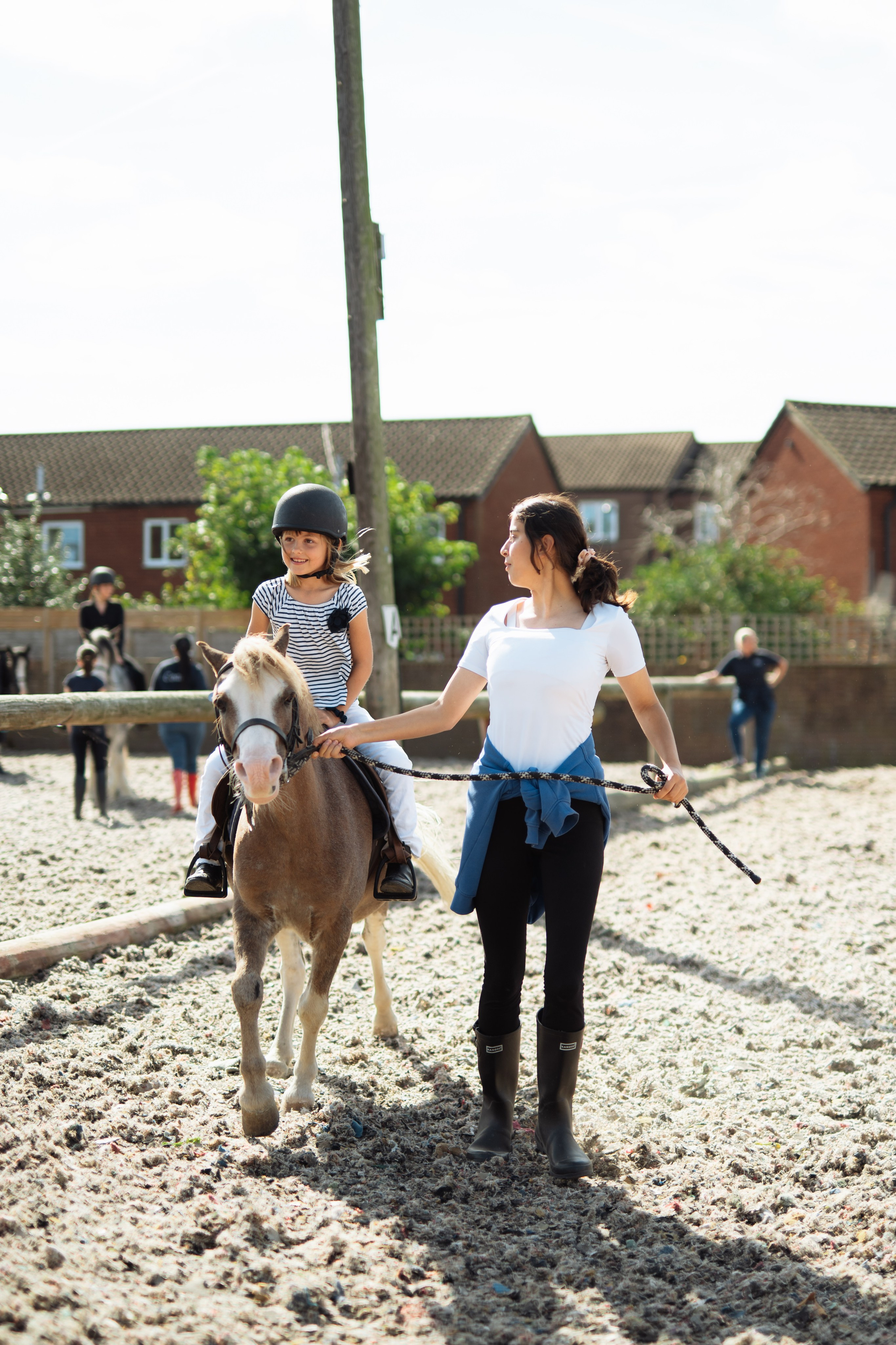 Horse party. Photographer in London Daria Agafonova