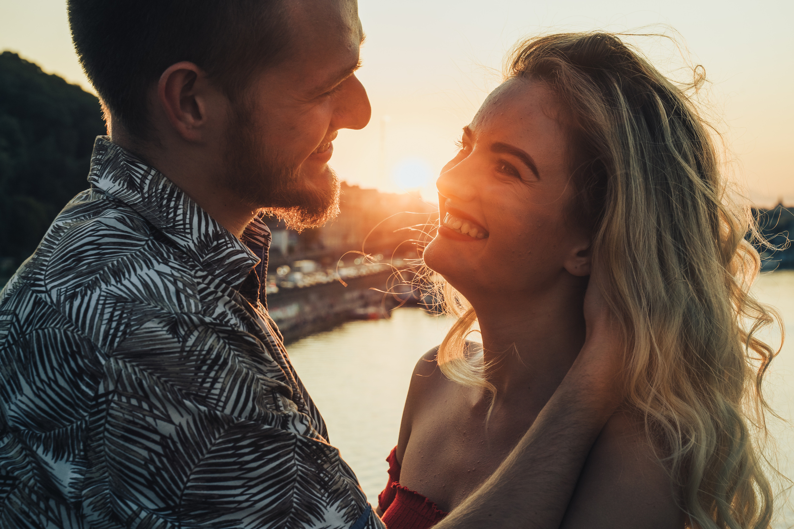 Beautiful sunset. Photographer in London Daria Agafonova