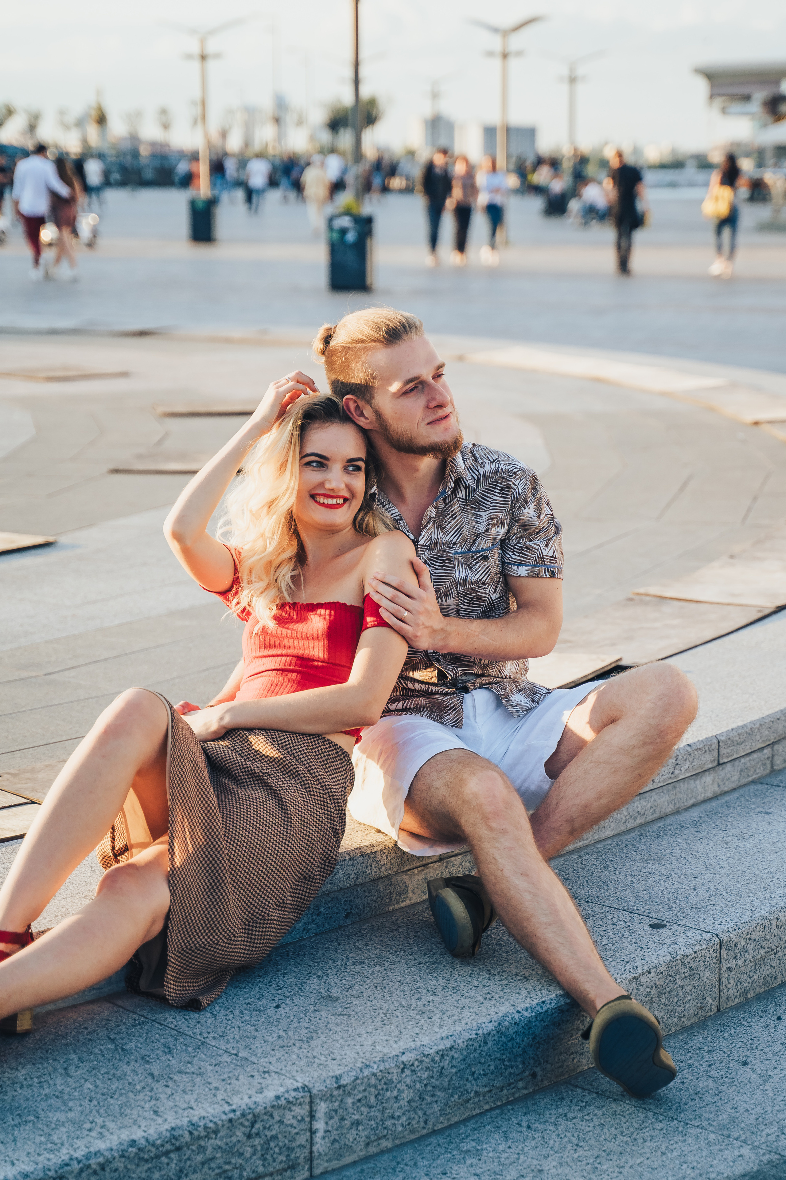 Beautiful sunset. Photographer in London Daria Agafonova