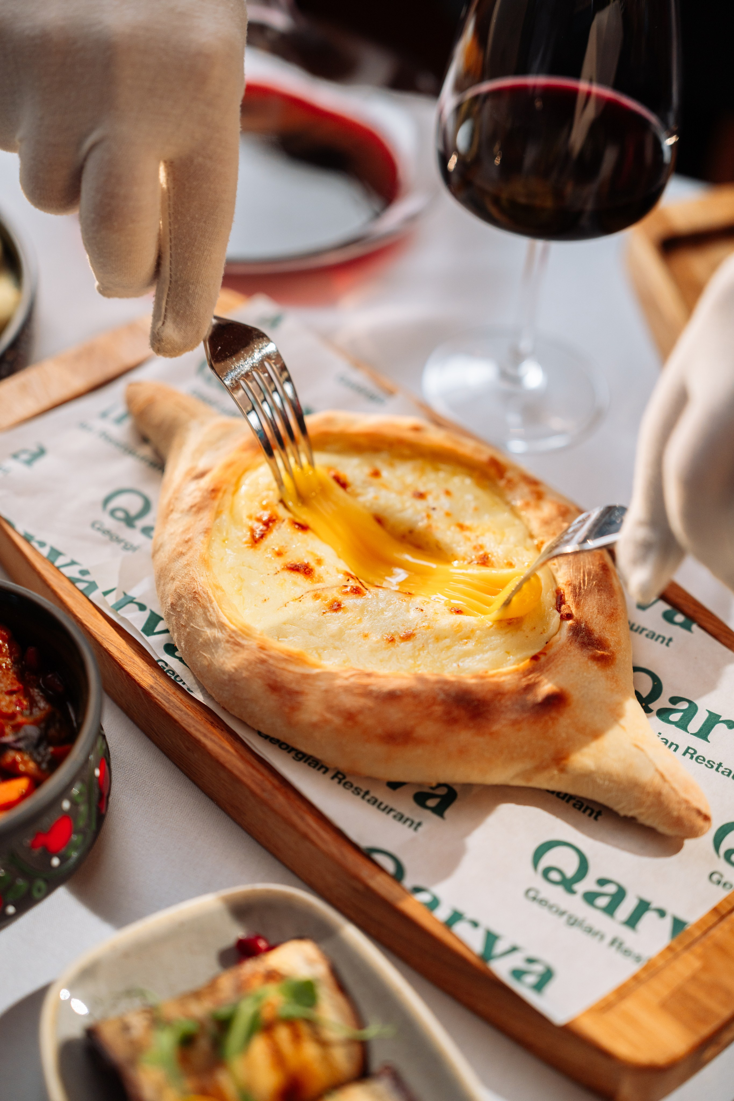 Qarva. Georgian restaurant. Photographer in London Daria Agafonova