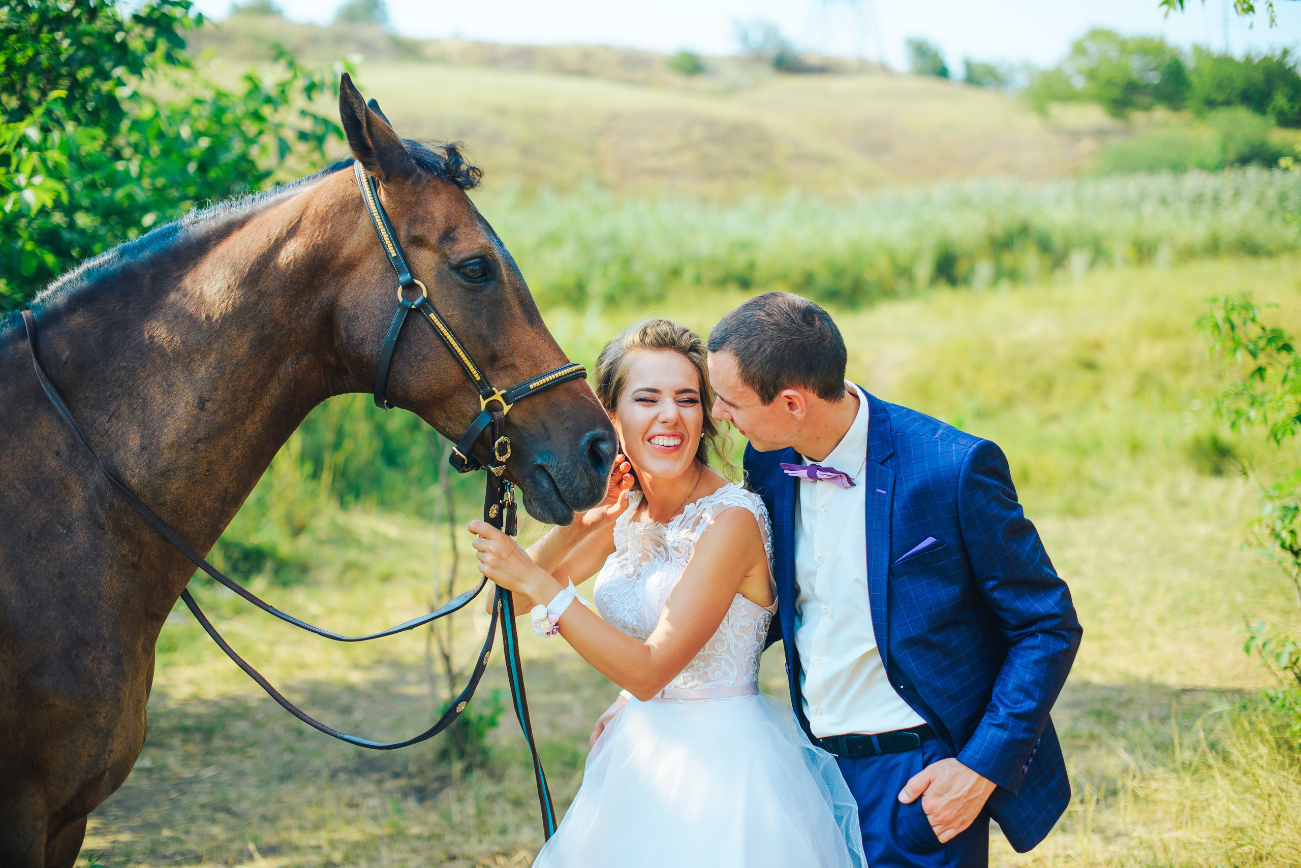 Hot summer wedding. Galina and Aleksey. Photographer in London Daria Agafonova