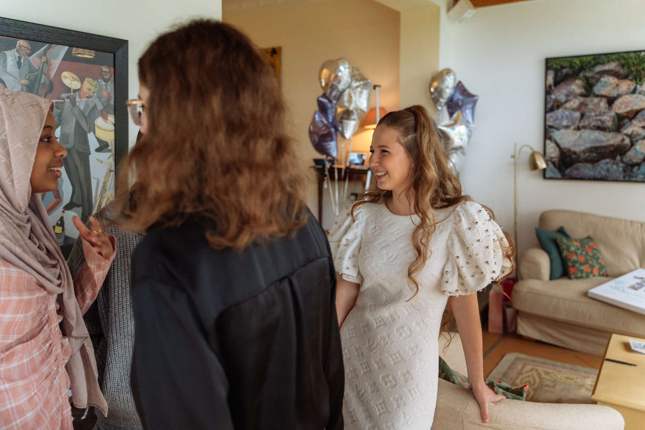 Home Birthday party. Photographer in London Daria Agafonova