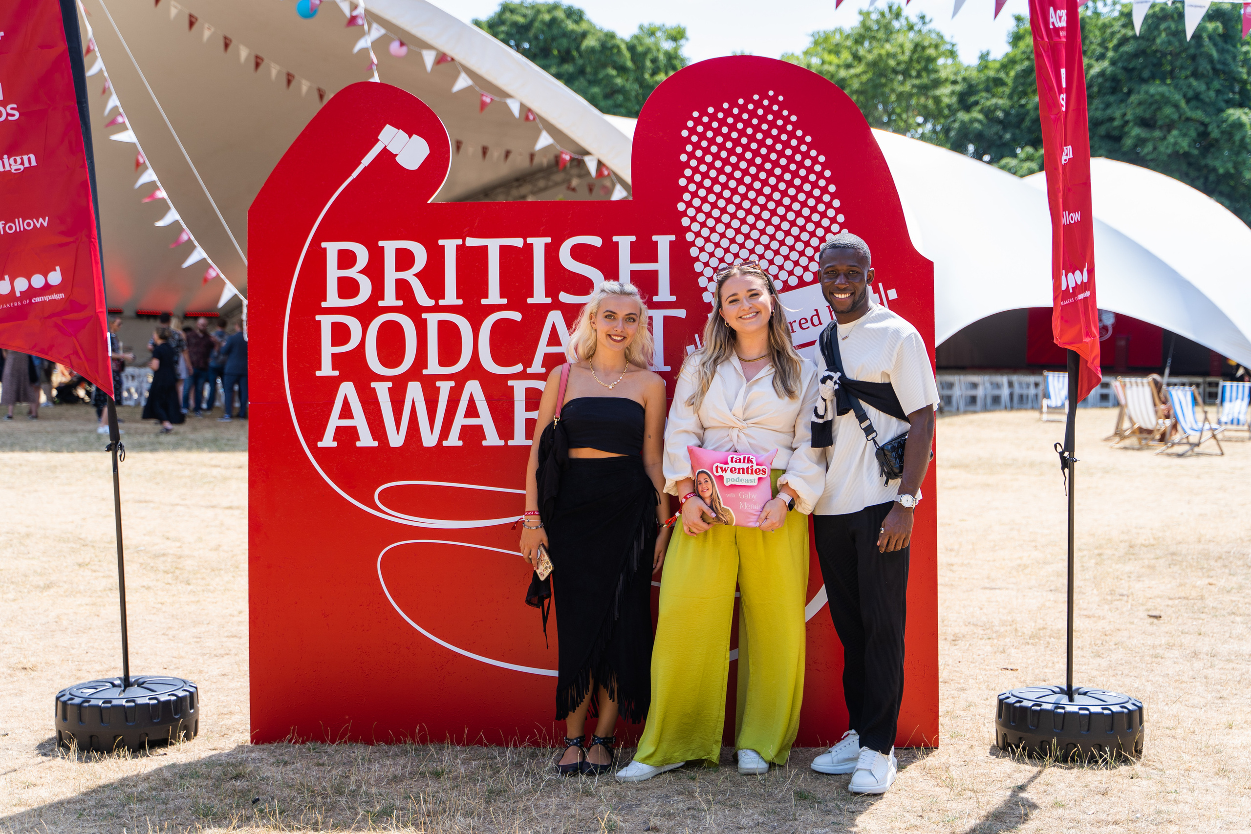 British podcast awards. London. Photographer in London Daria Agafonova