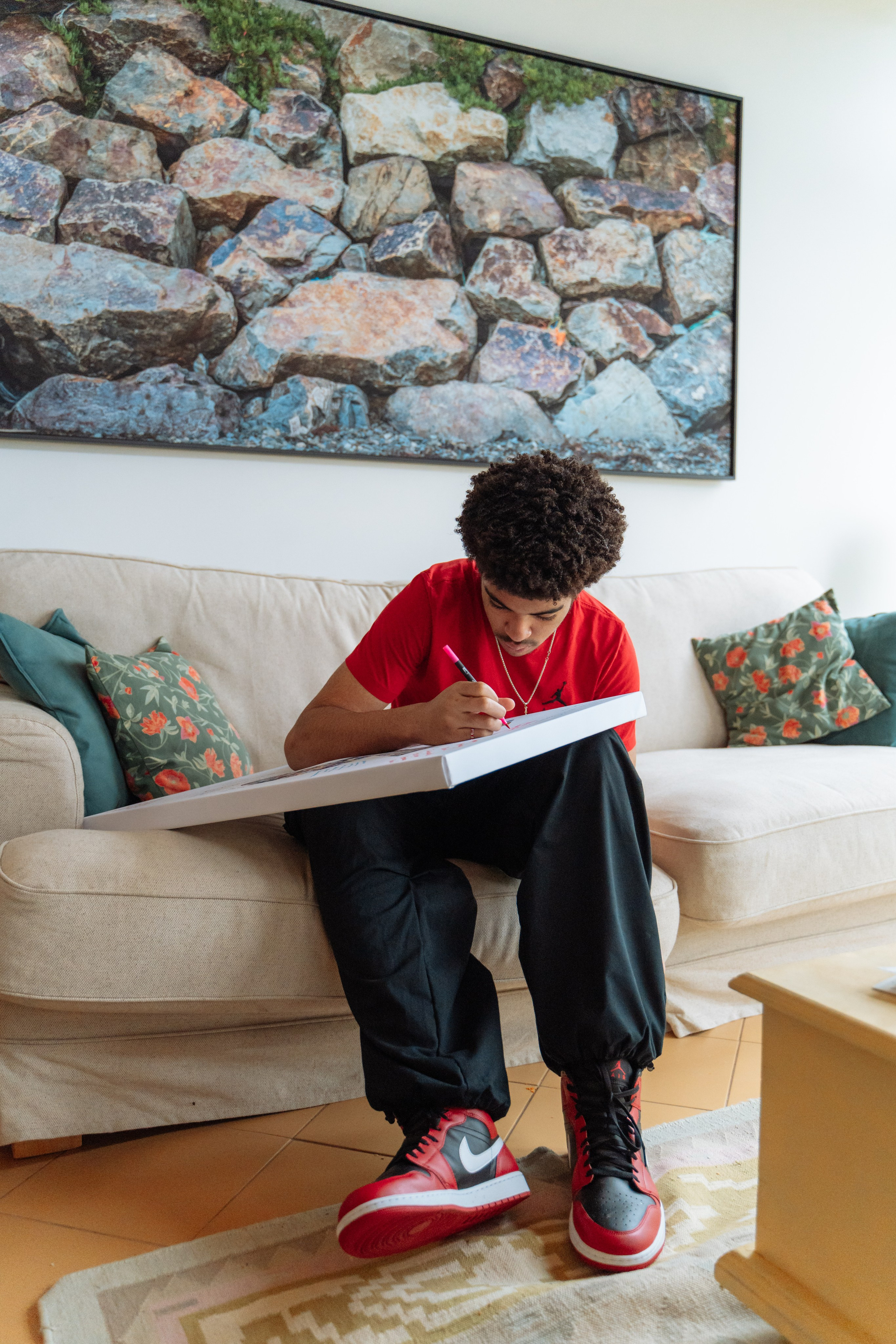 Home Birthday party. Photographer in London Daria Agafonova