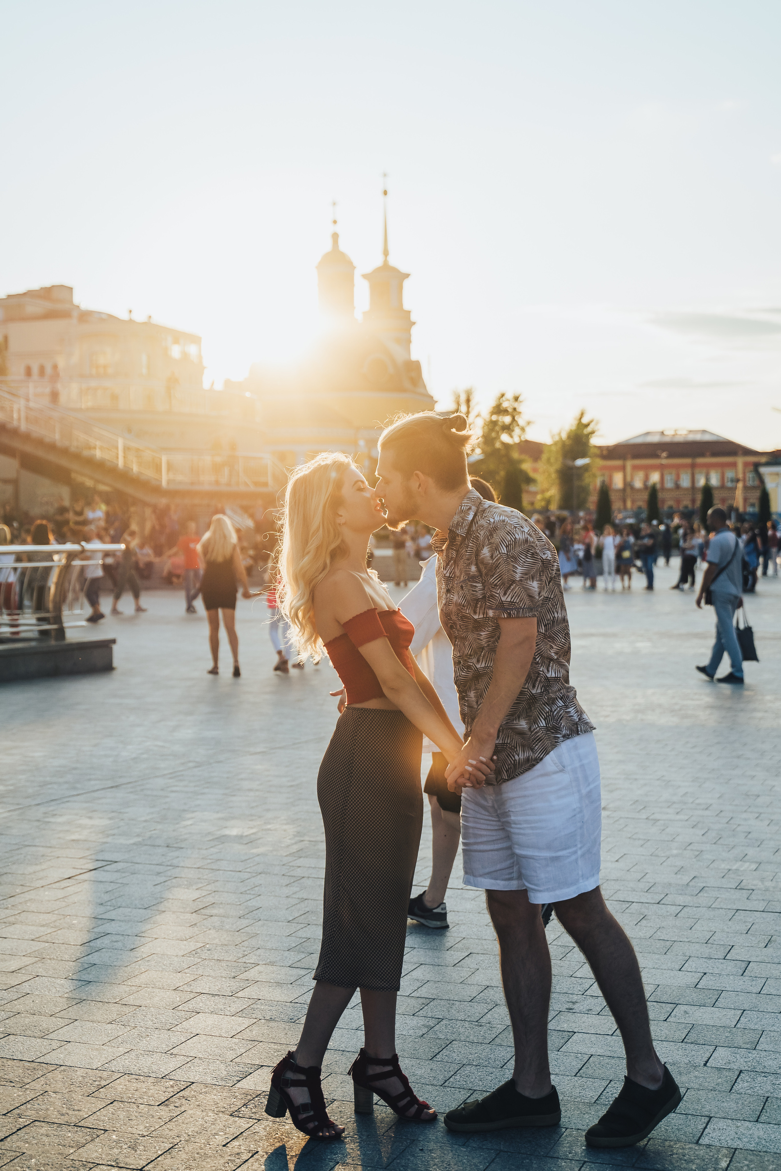 Beautiful sunset. Photographer in London Daria Agafonova
