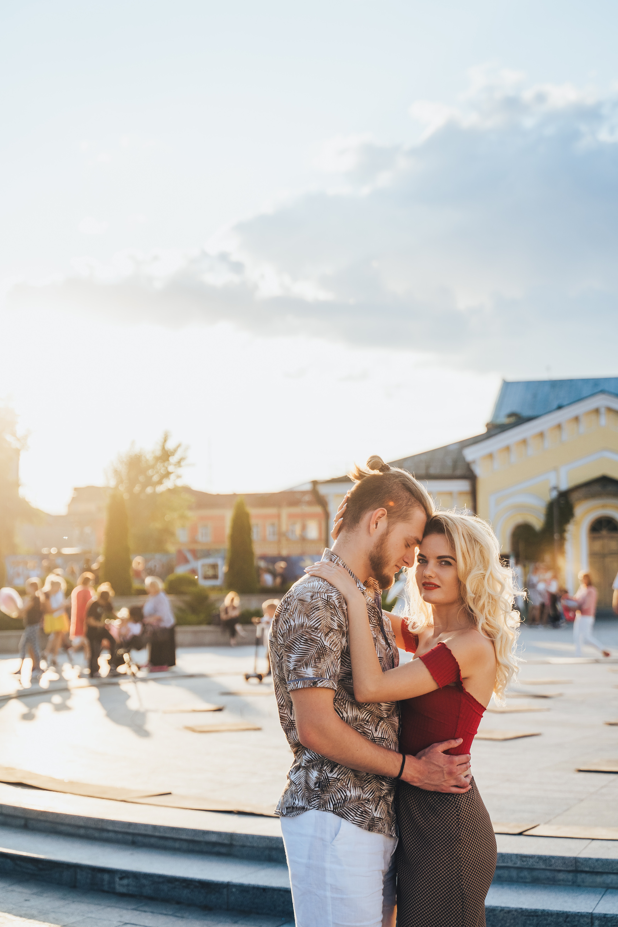 Beautiful sunset. Photographer in London Daria Agafonova