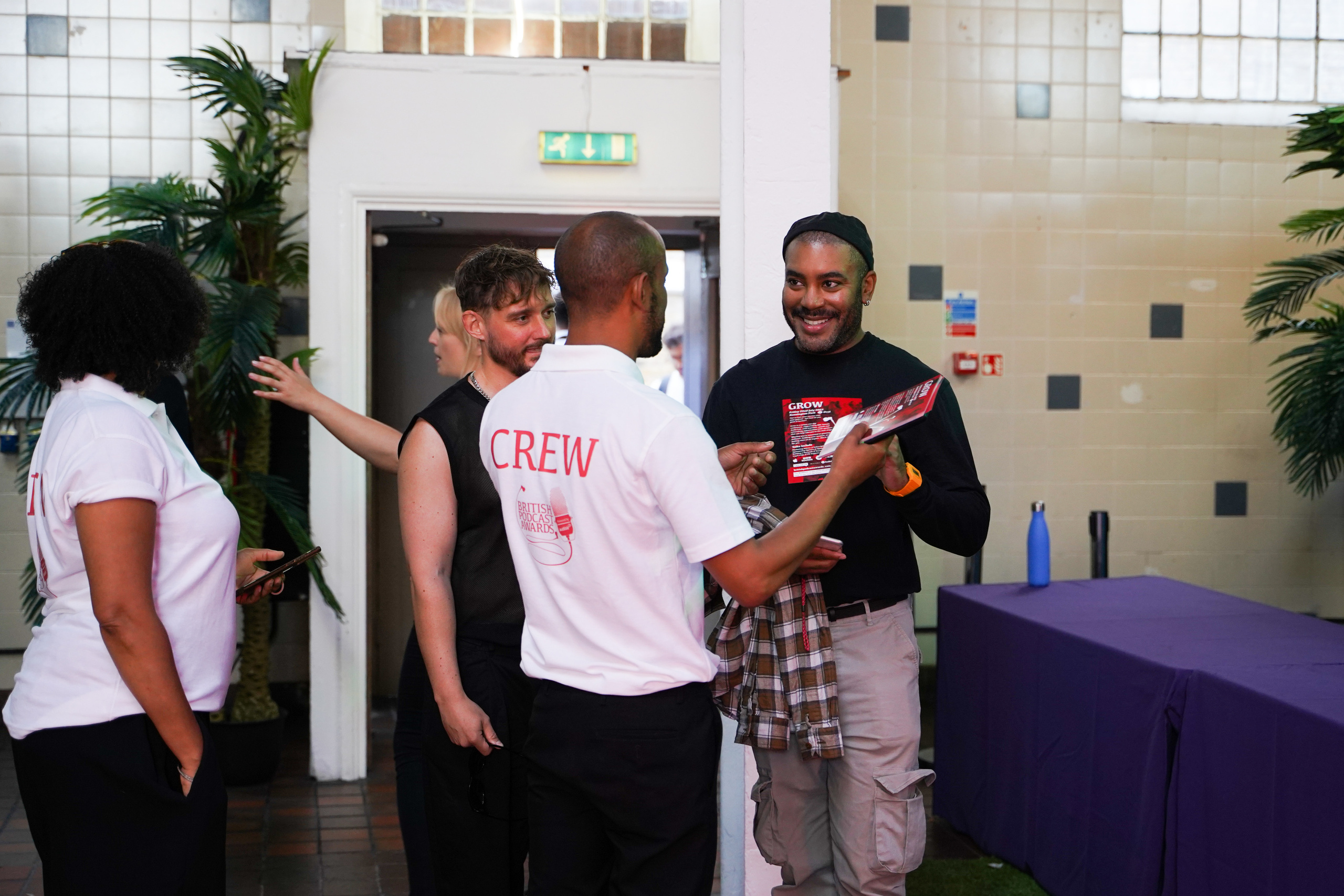 British podcast award. Nominations announcement. London. Photographer in London Daria Agafonova