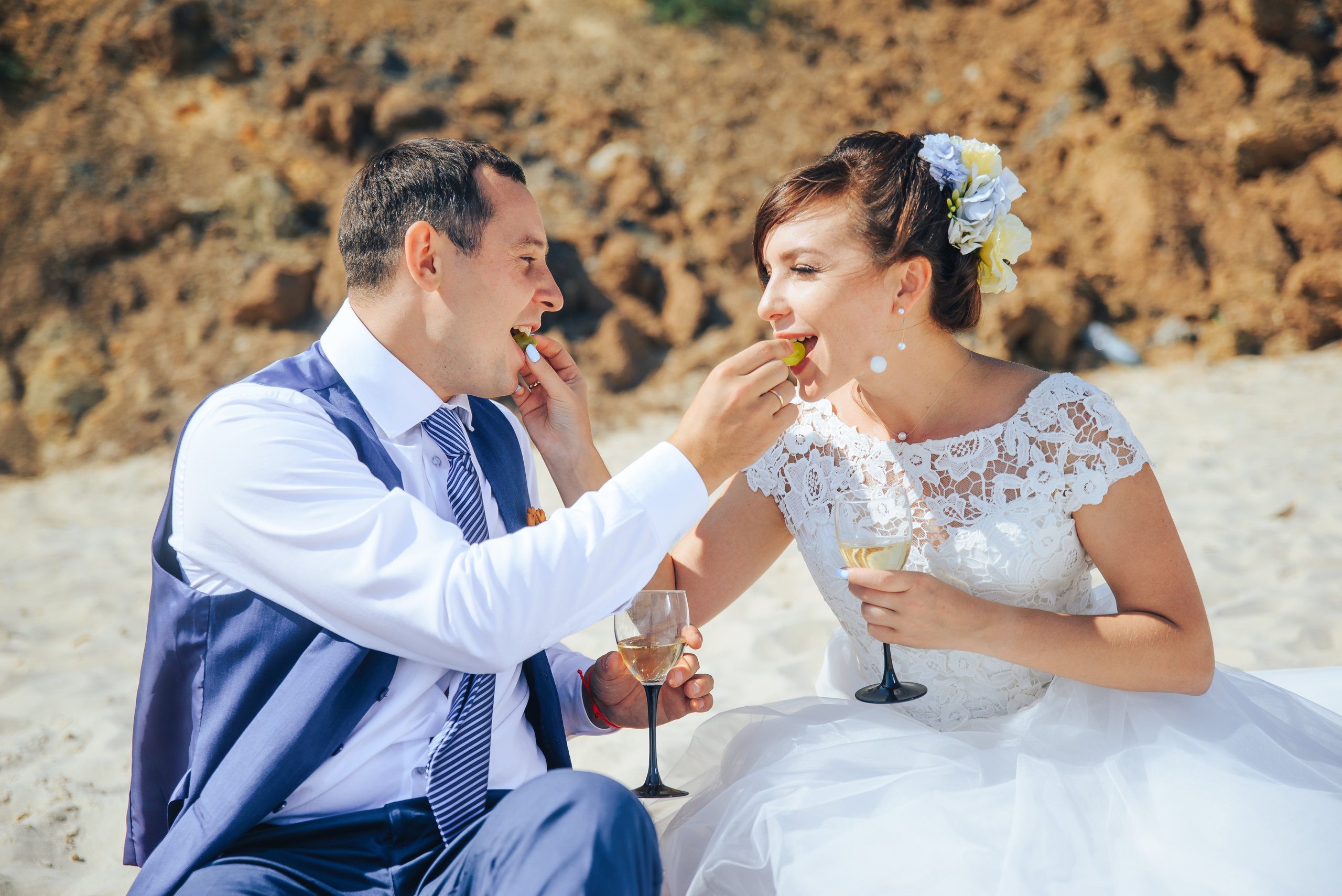 Wedding by the sea. Aleksey and Tatyana. Photographer in London Daria Agafonova