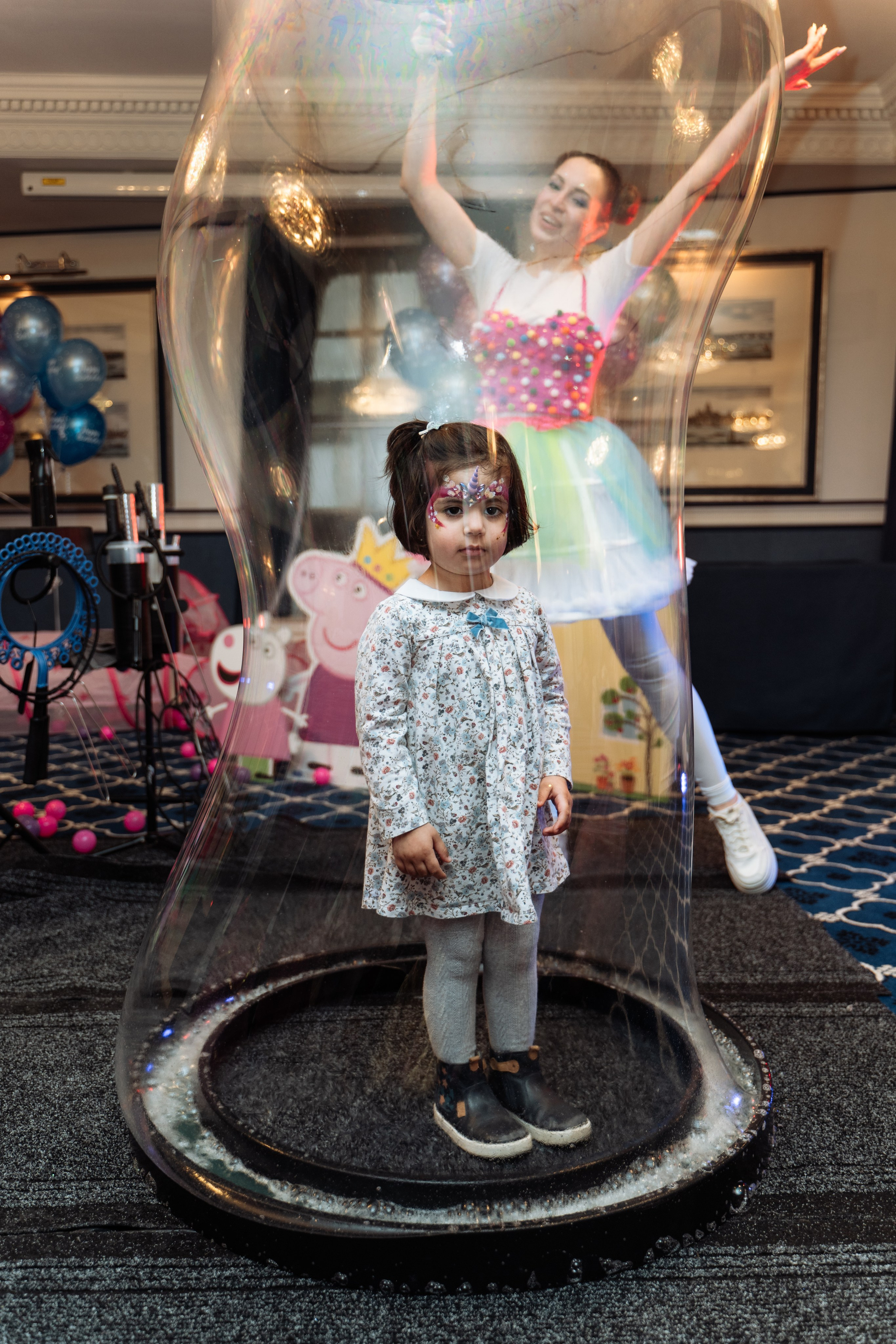 Peppa Pig Birthday party. Photographer in London Daria Agafonova