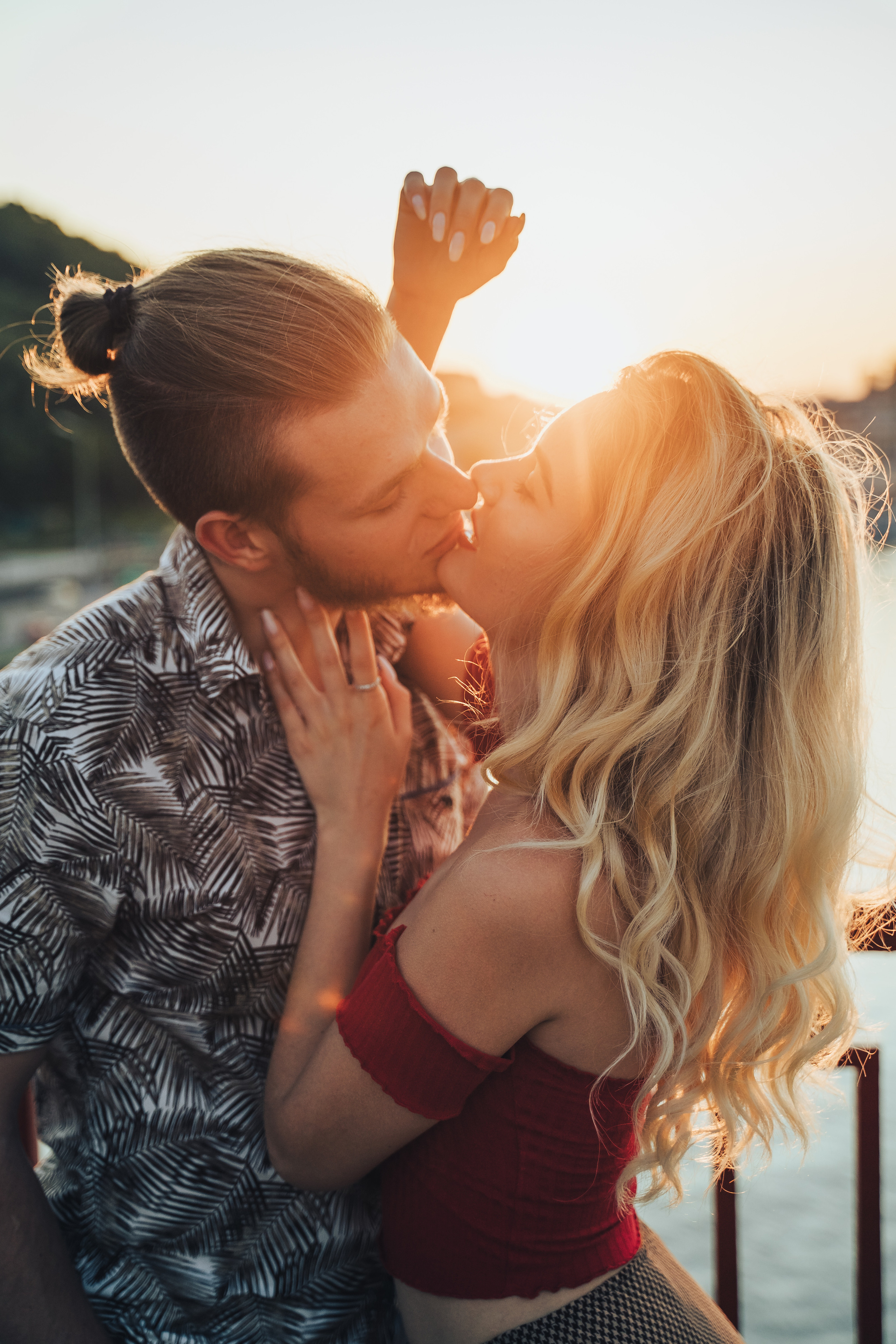 Beautiful sunset. Photographer in London Daria Agafonova