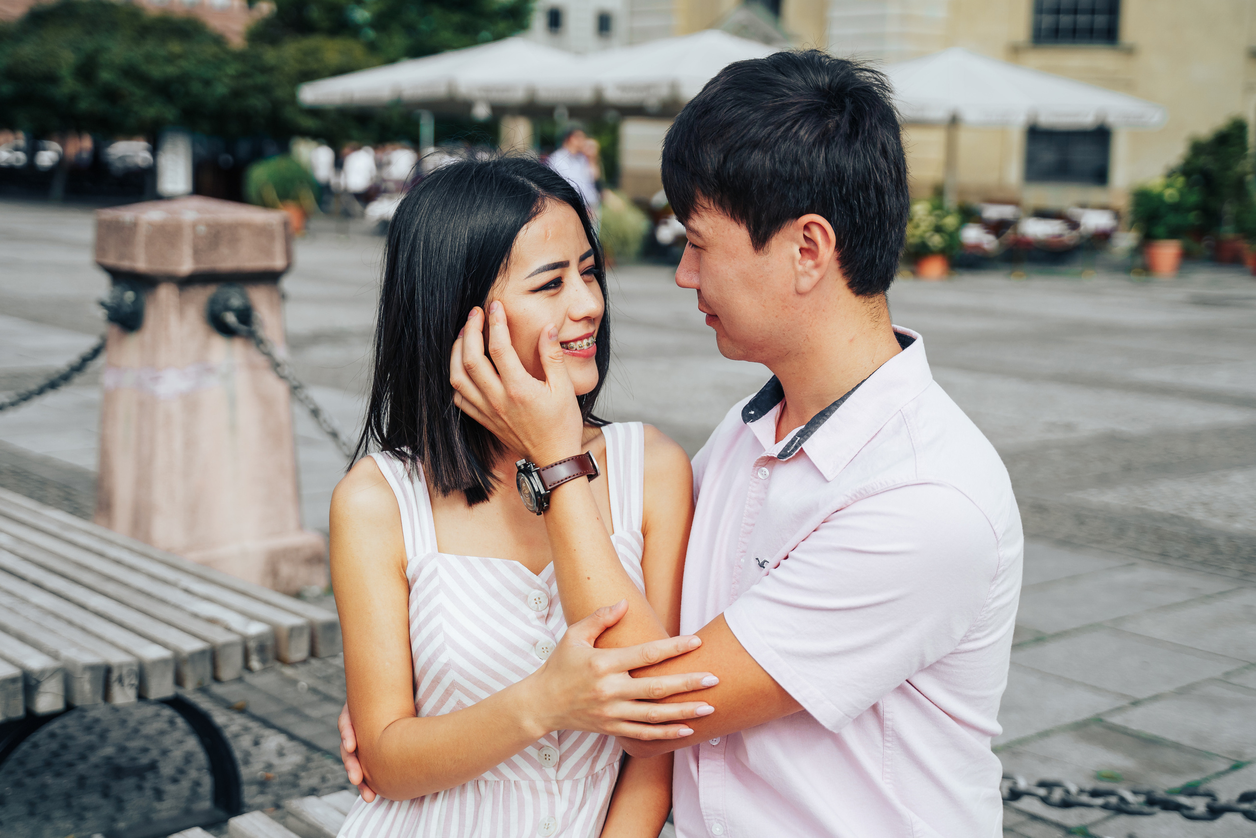 Love story in Germany. Photographer in London Daria Agafonova