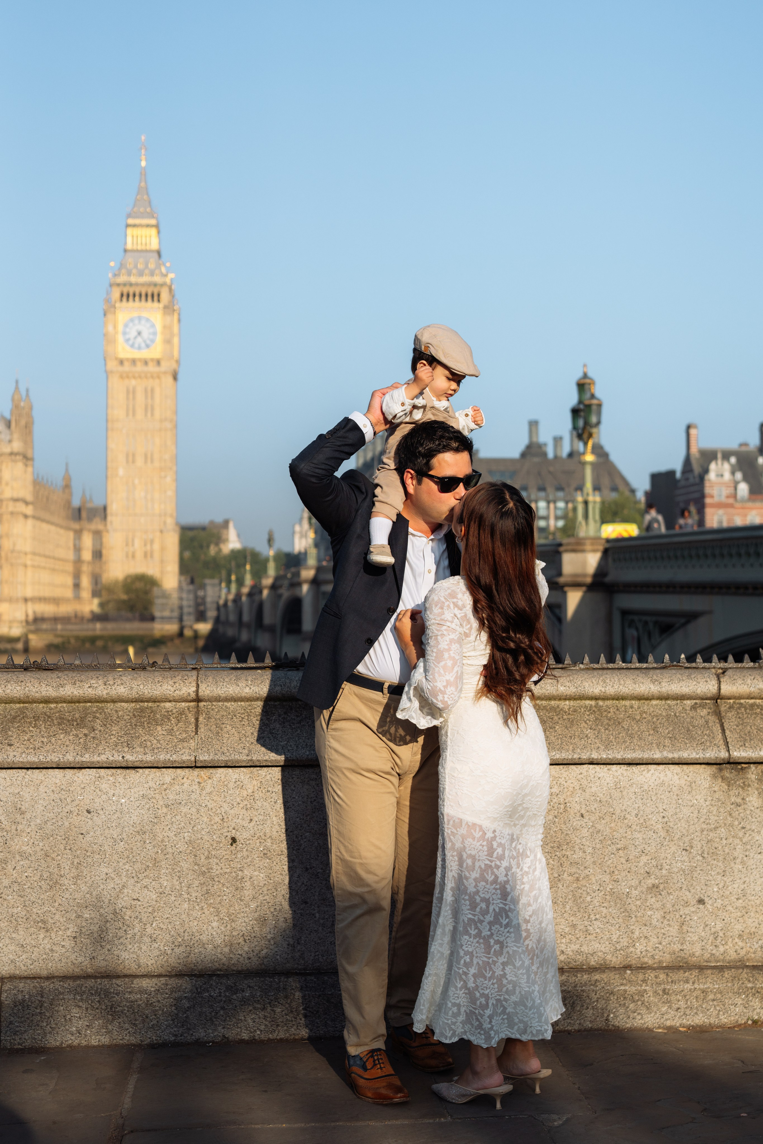 Early morning by the Big Ben. Photographer in London Daria Agafonova