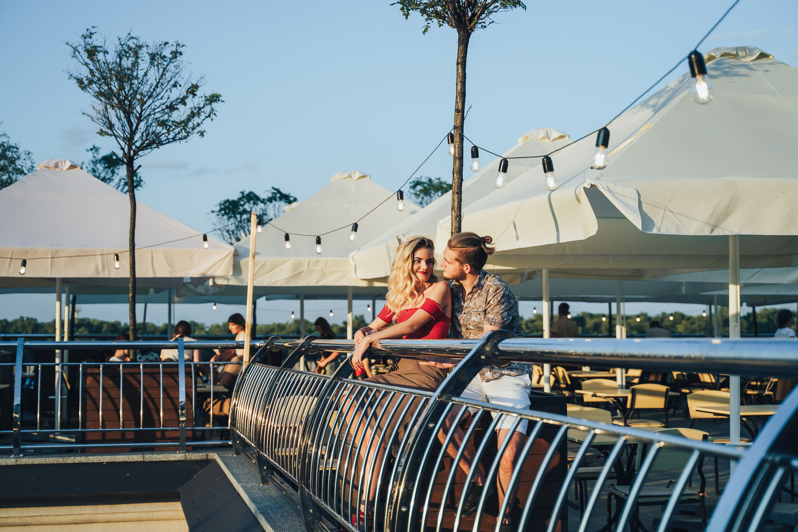 Beautiful sunset. Photographer in London Daria Agafonova