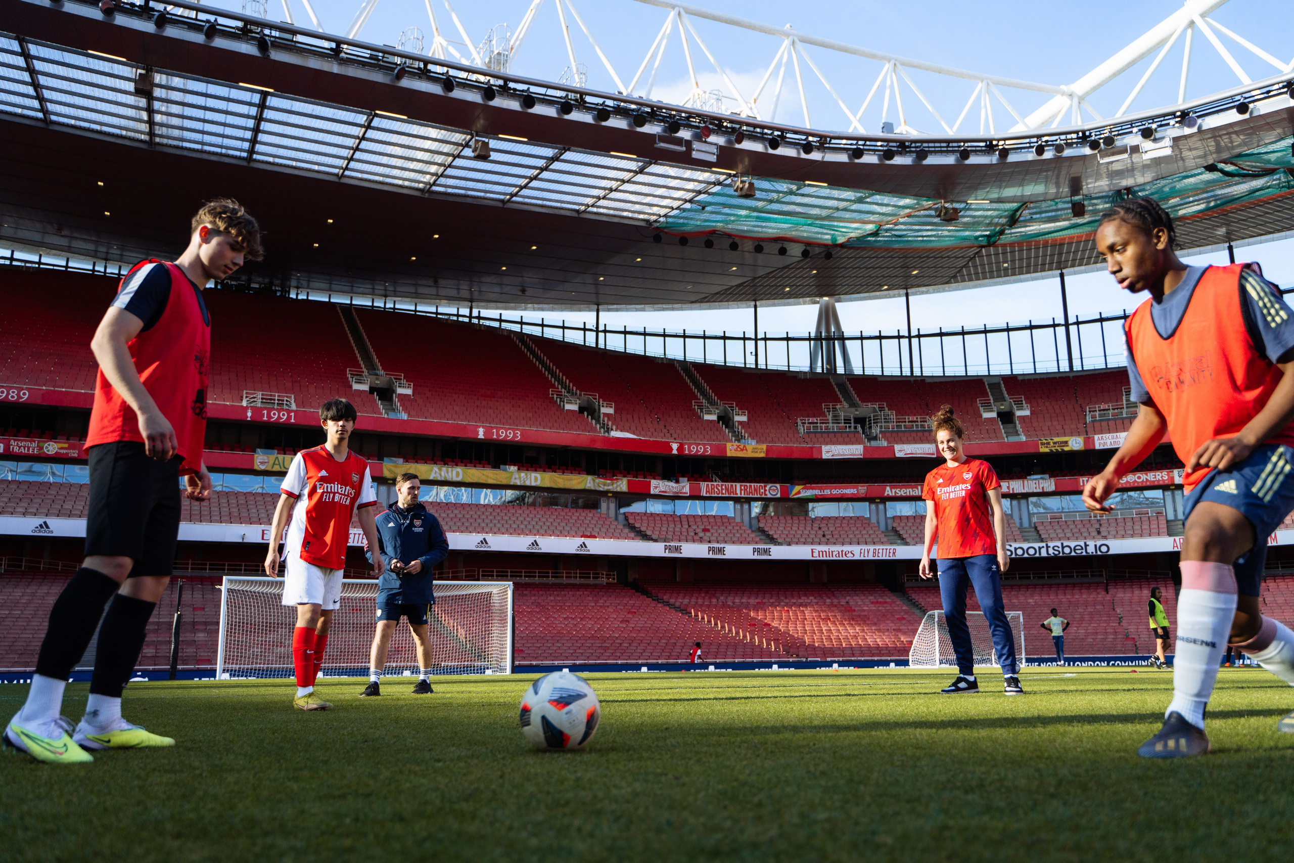 Lavazza Activation Coverage. Arsenal Stadium. London. Photographer in London Daria Agafonova