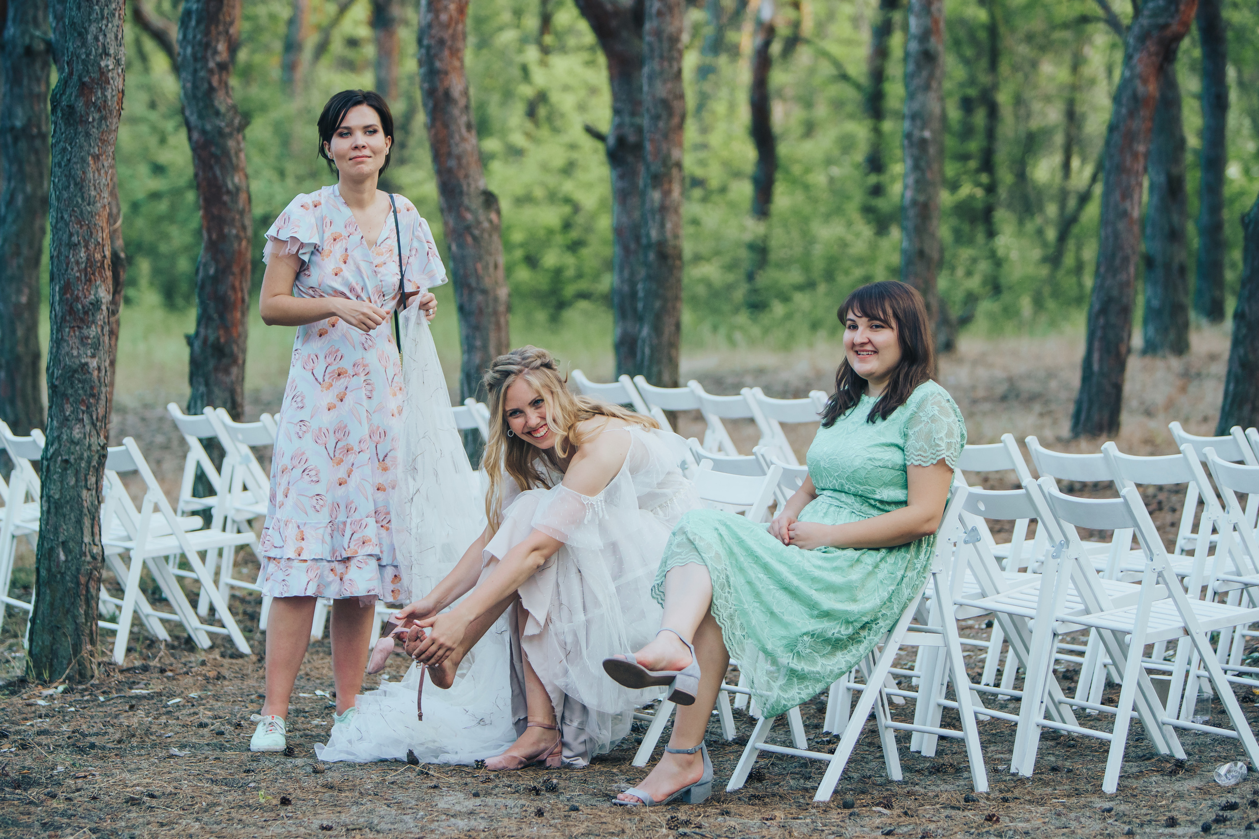 Forest wedding. Maria and Oleksandr. Photographer in London Daria Agafonova