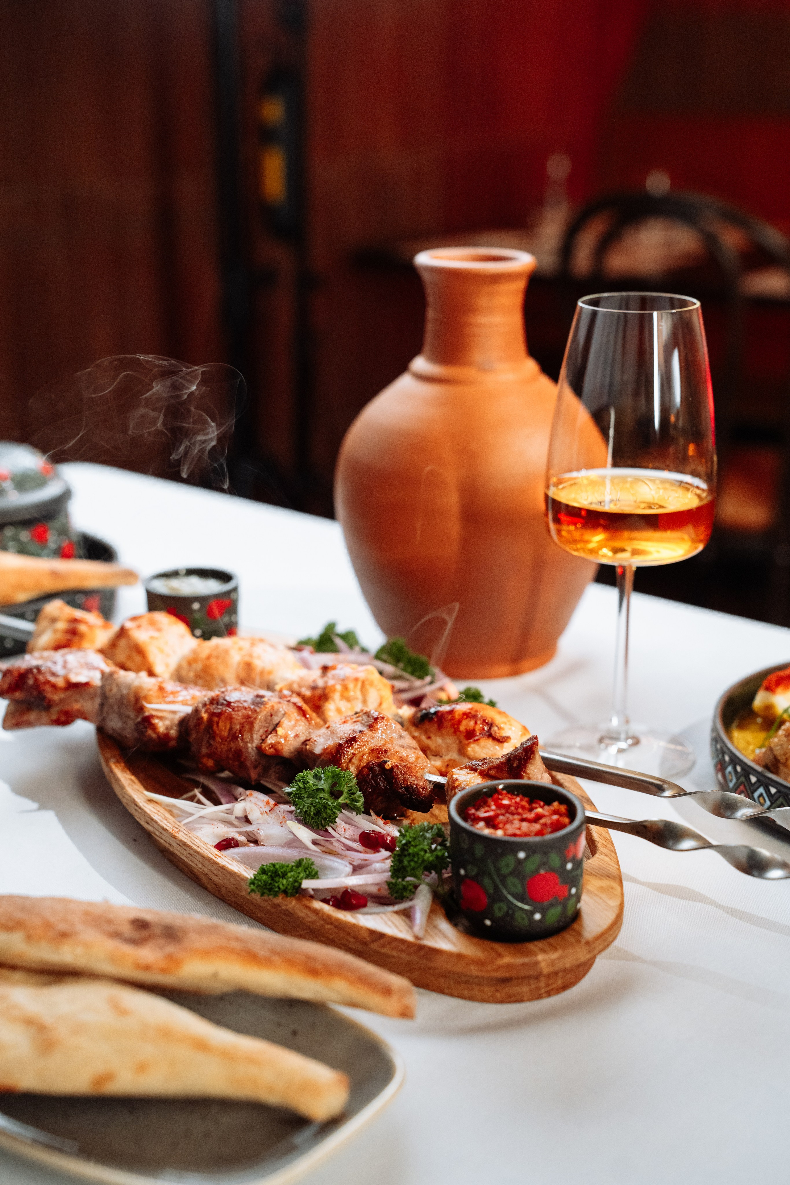 Qarva. Georgian restaurant. Photographer in London Daria Agafonova