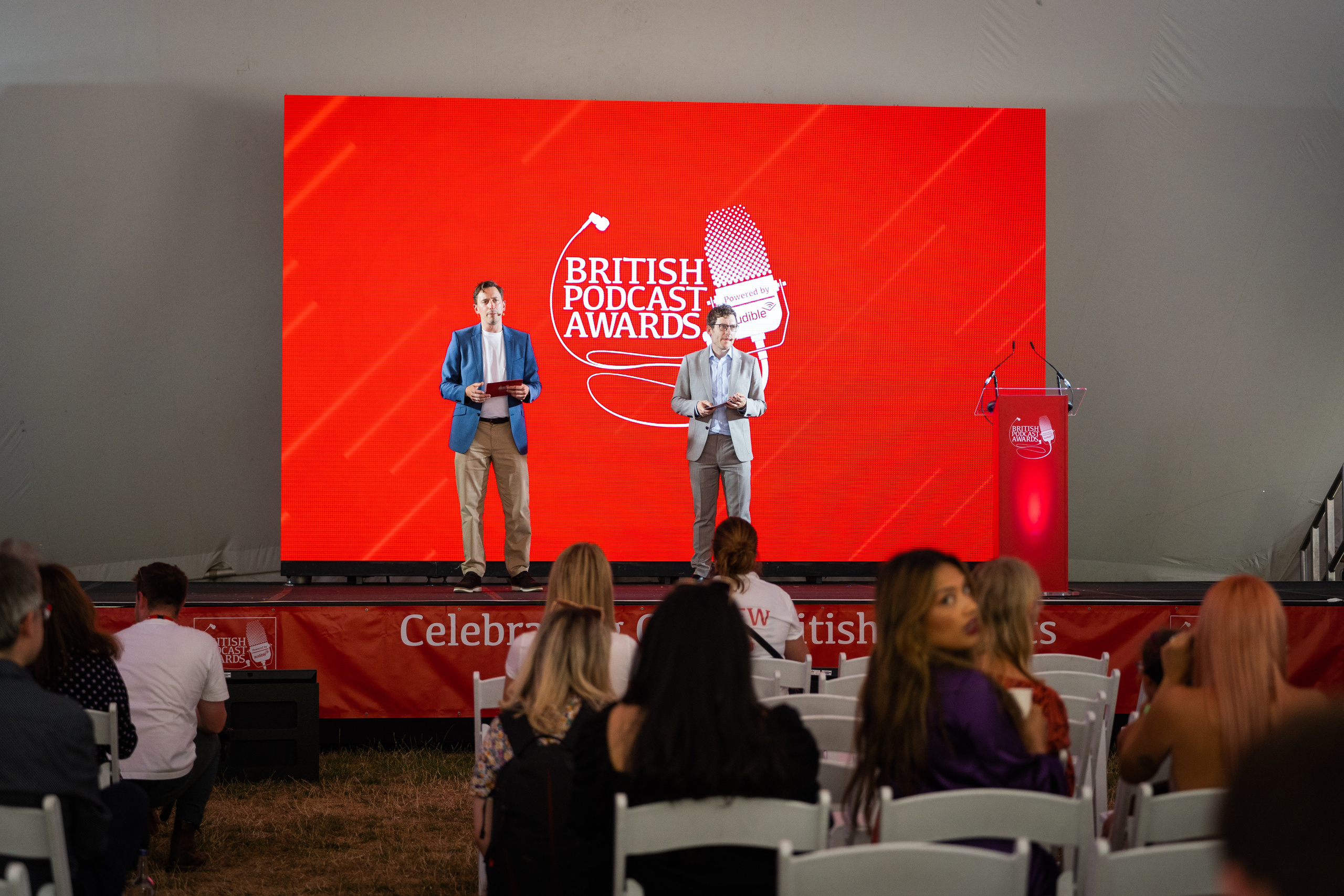 British podcast awards. London. Photographer in London Daria Agafonova