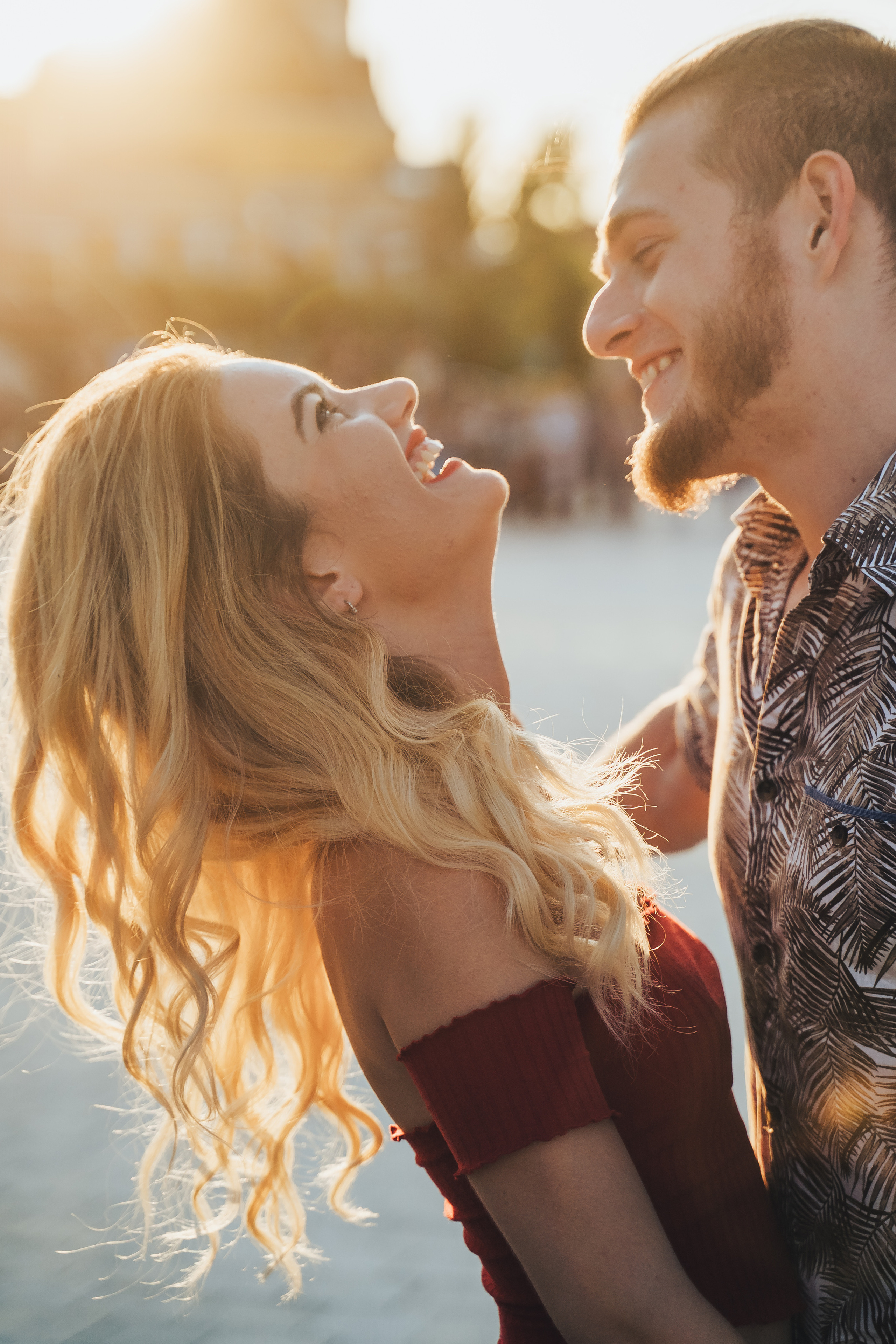 Beautiful sunset. Photographer in London Daria Agafonova