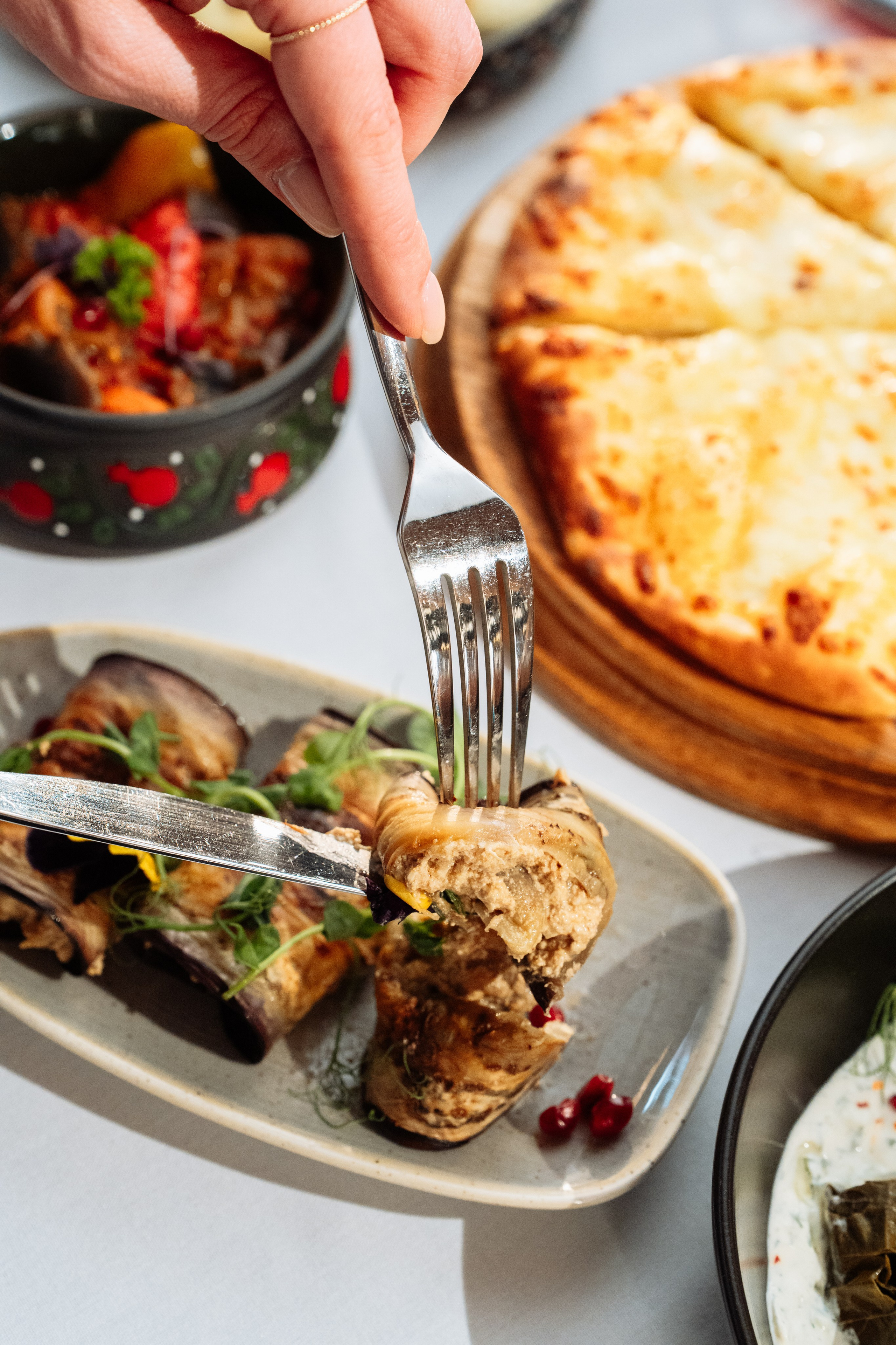 Qarva. Georgian restaurant. Photographer in London Daria Agafonova