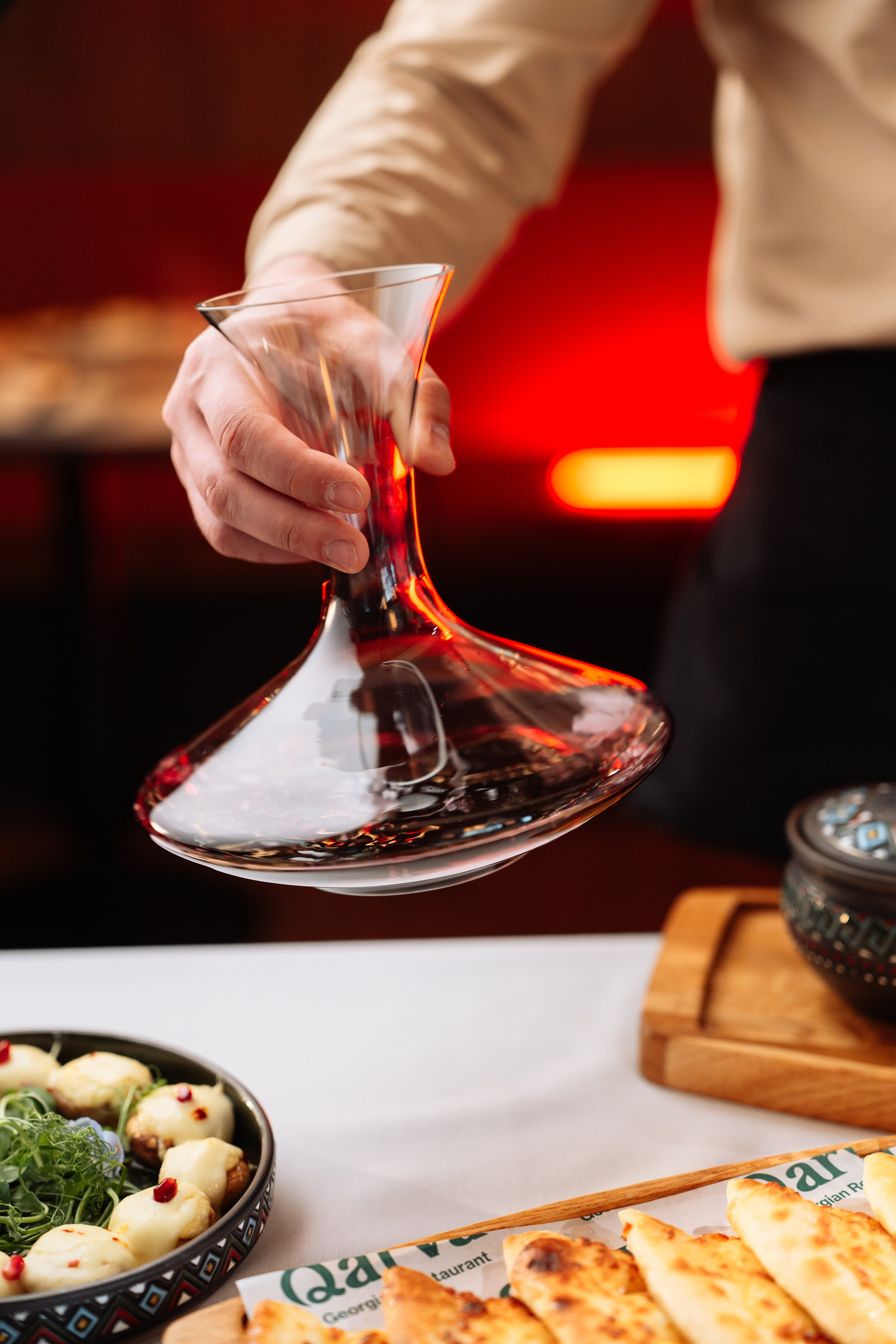 Qarva. Georgian restaurant. Photographer in London Daria Agafonova