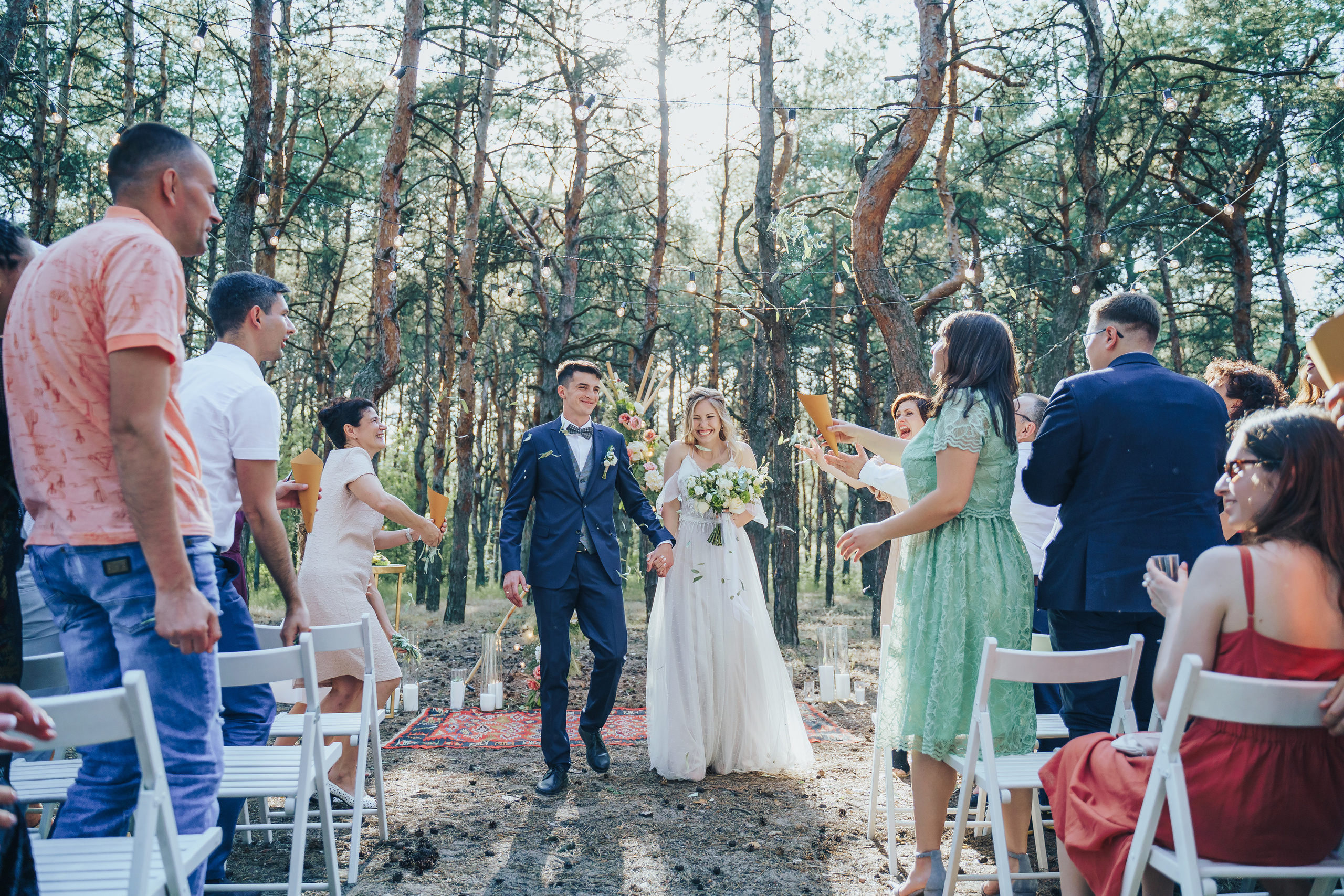 Forest wedding. Maria and Oleksandr. Photographer in London Daria Agafonova