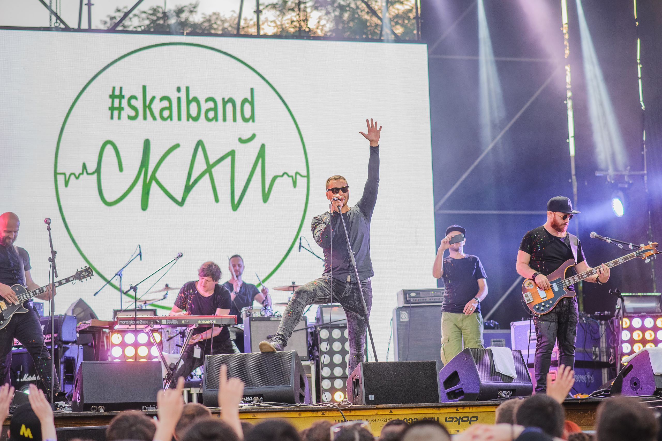 Music festival in Mariupol. Ukraine. Photographer in London Daria Agafonova