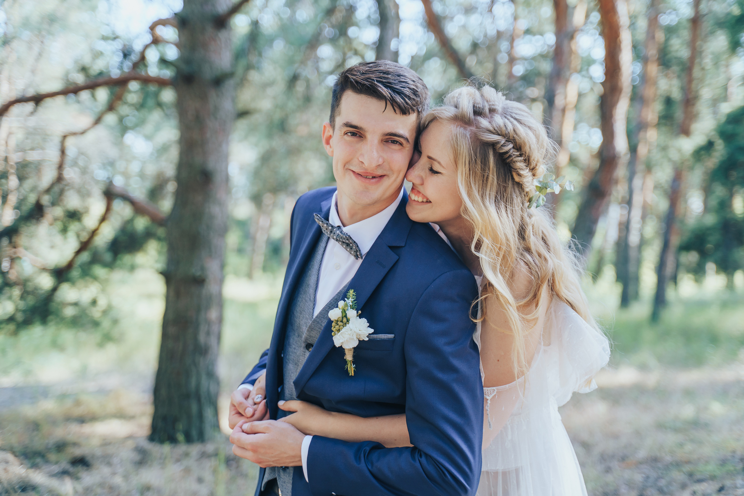 Forest wedding. Maria and Oleksandr. Photographer in London Daria Agafonova