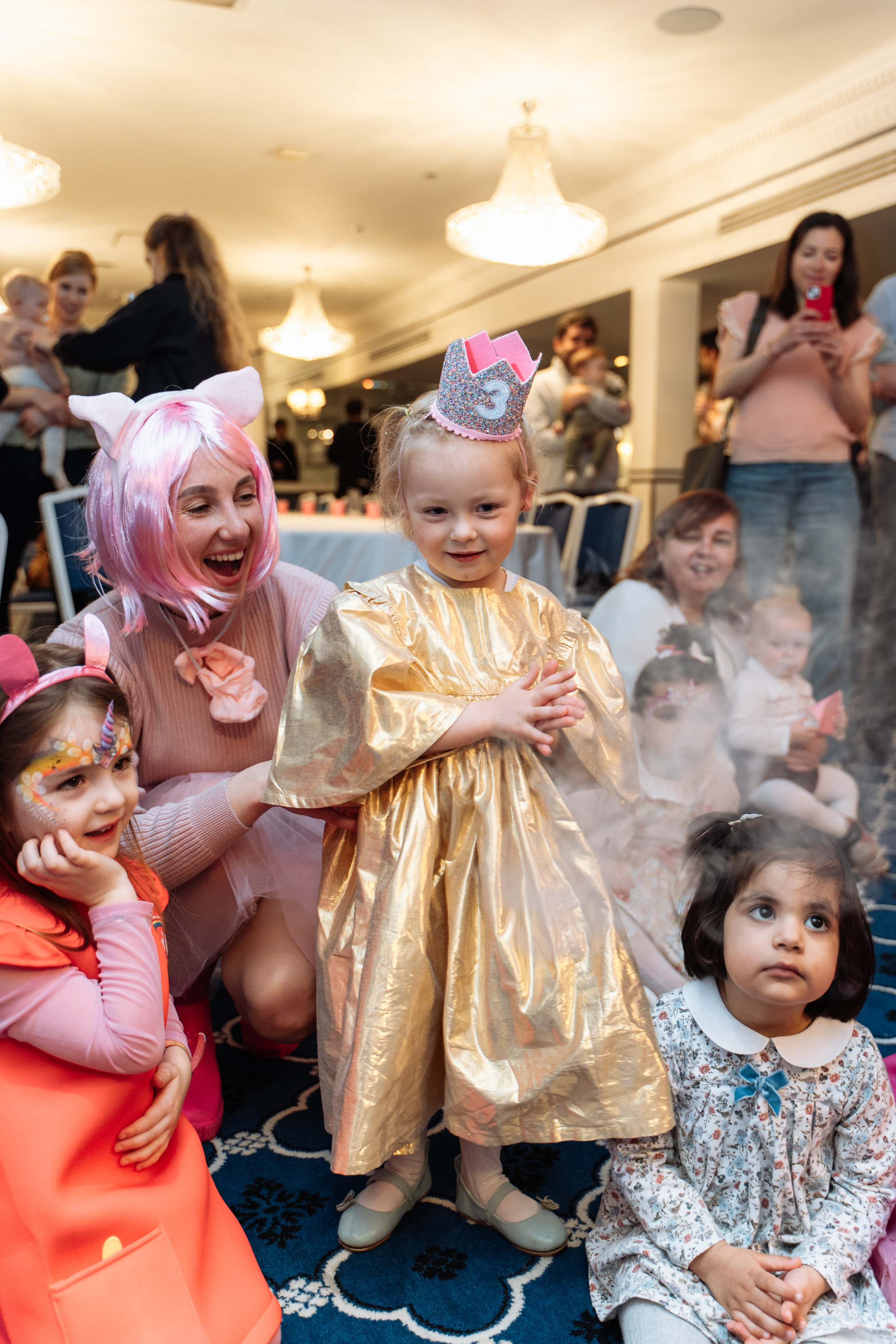 Peppa Pig Birthday party. Photographer in London Daria Agafonova