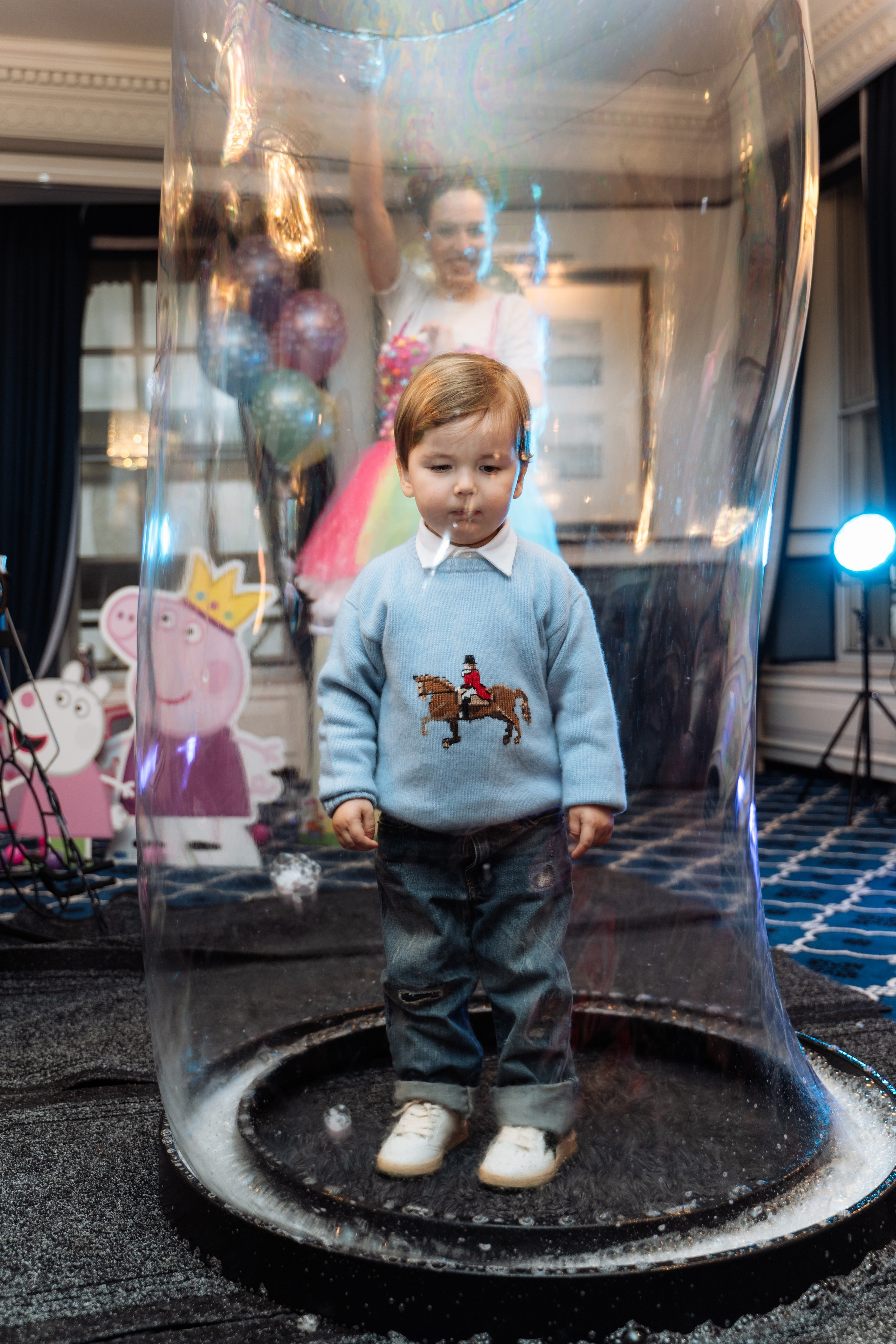 Peppa Pig Birthday party. Photographer in London Daria Agafonova