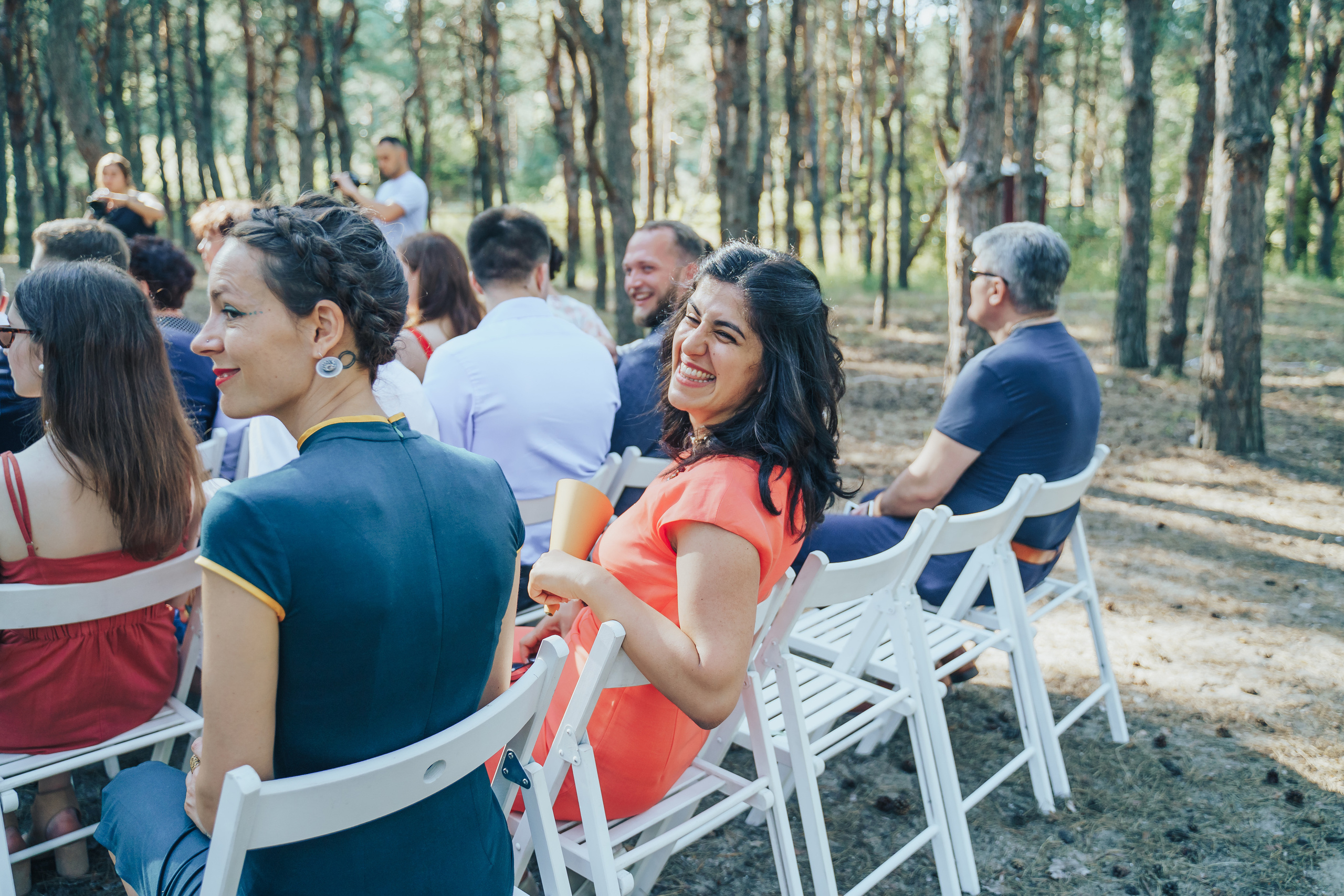 Forest wedding. Maria and Oleksandr. Photographer in London Daria Agafonova