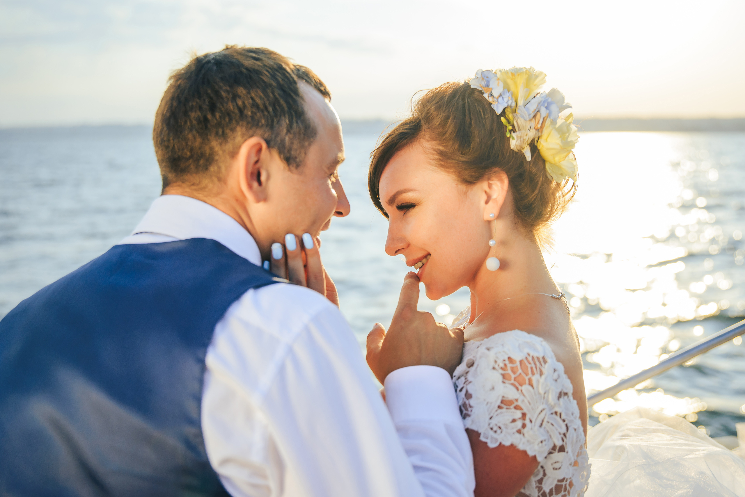 Wedding by the sea. Aleksey and Tatyana. Photographer in London Daria Agafonova