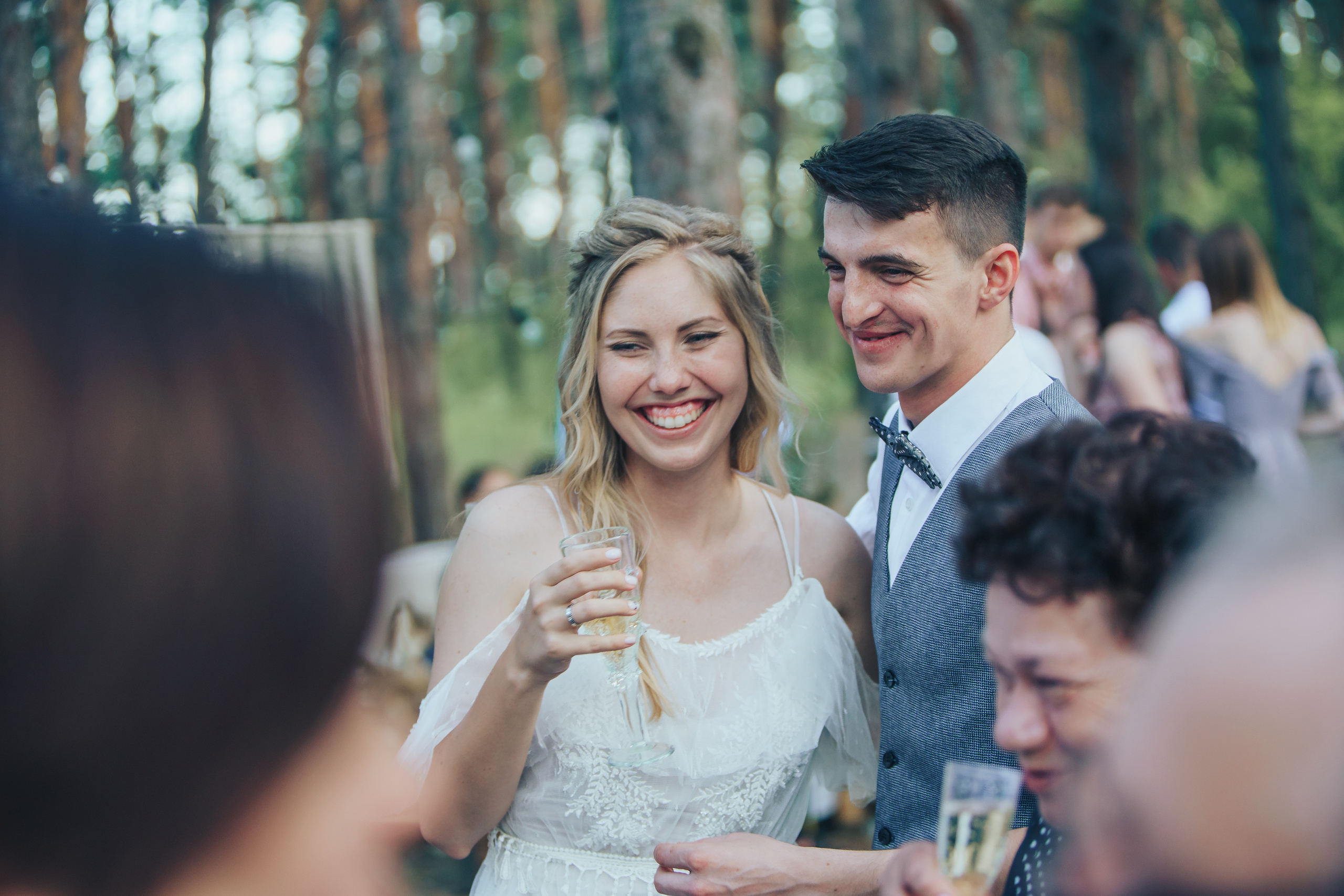 Forest wedding. Maria and Oleksandr. Photographer in London Daria Agafonova