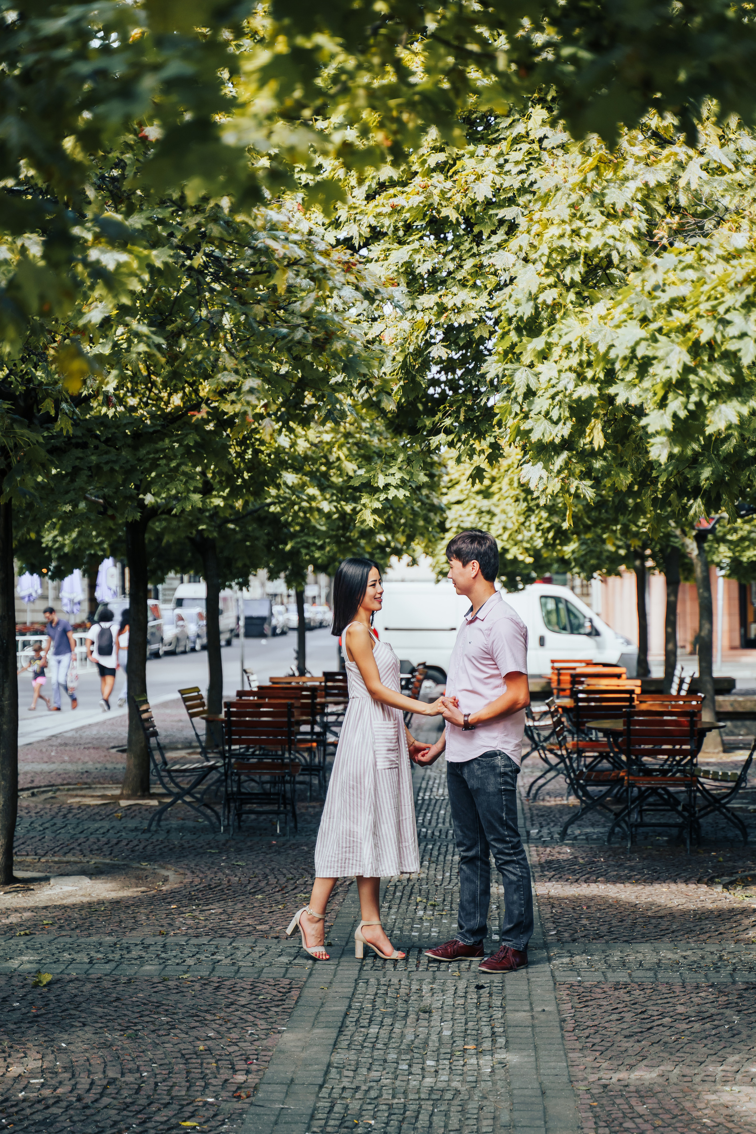 Love story in Germany. Photographer in London Daria Agafonova