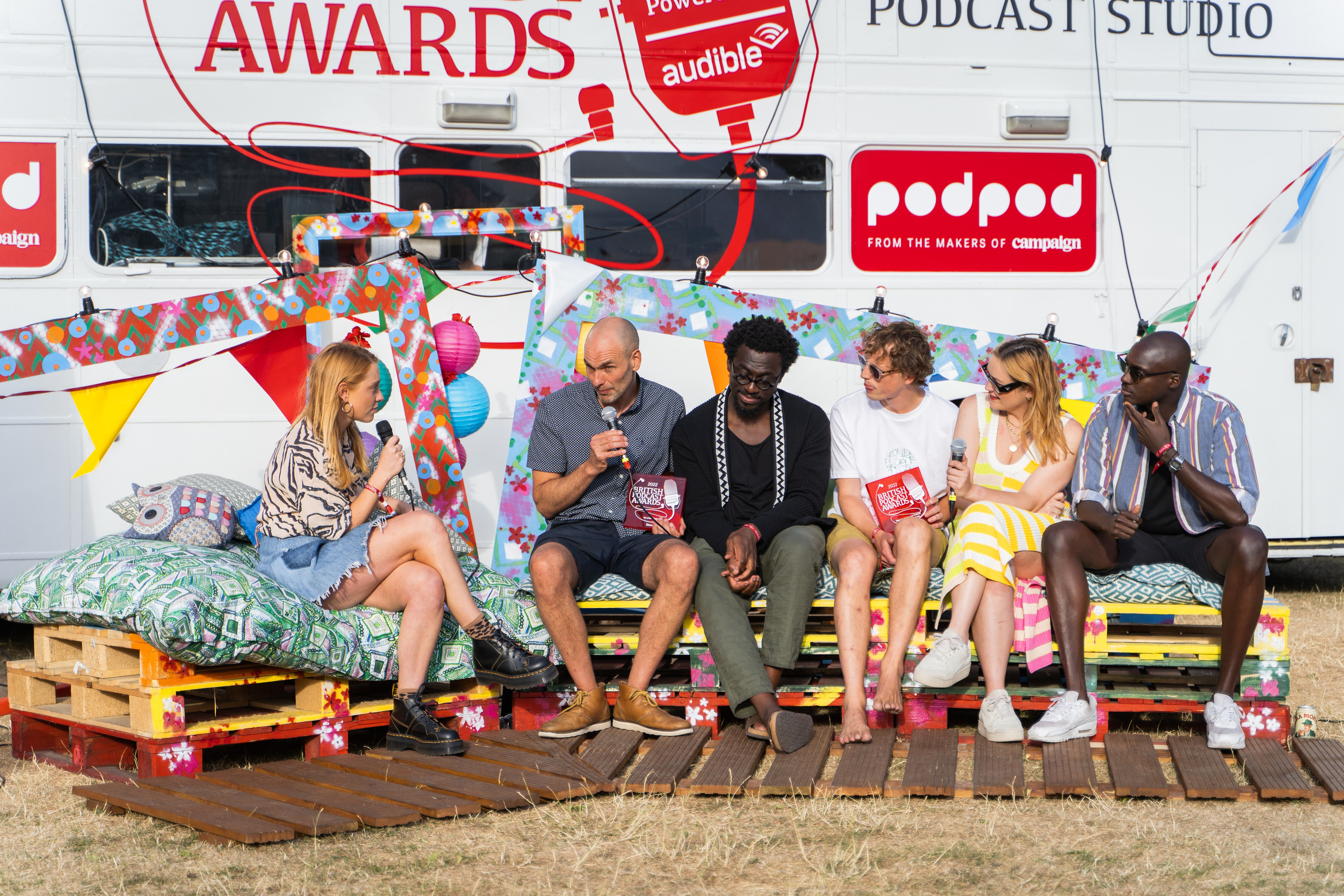 British podcast awards. London. Photographer in London Daria Agafonova