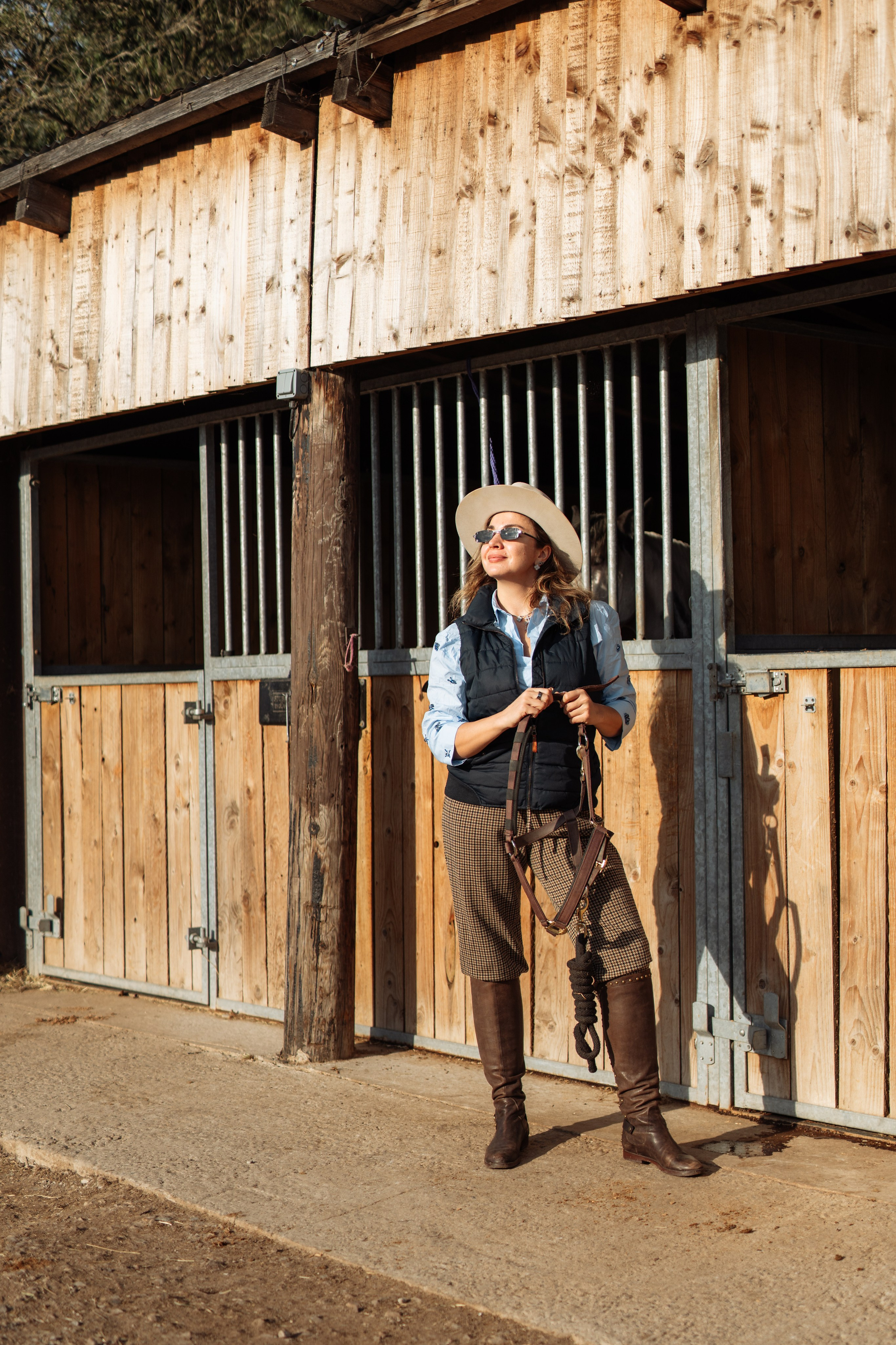 Horse party. Photographer in London Daria Agafonova