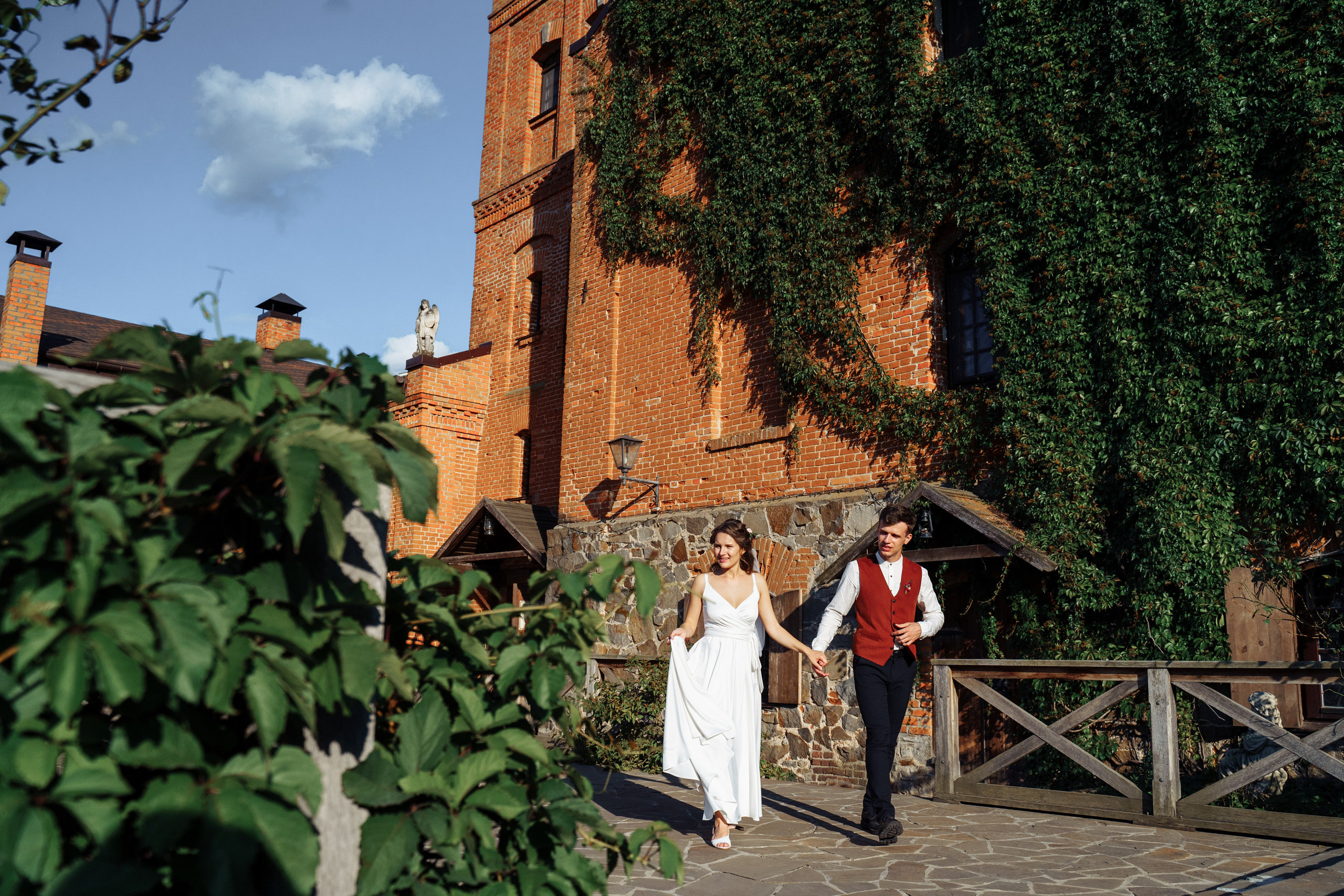 Castle wedding. Katya and Dima. Photographer in London Daria Agafonova