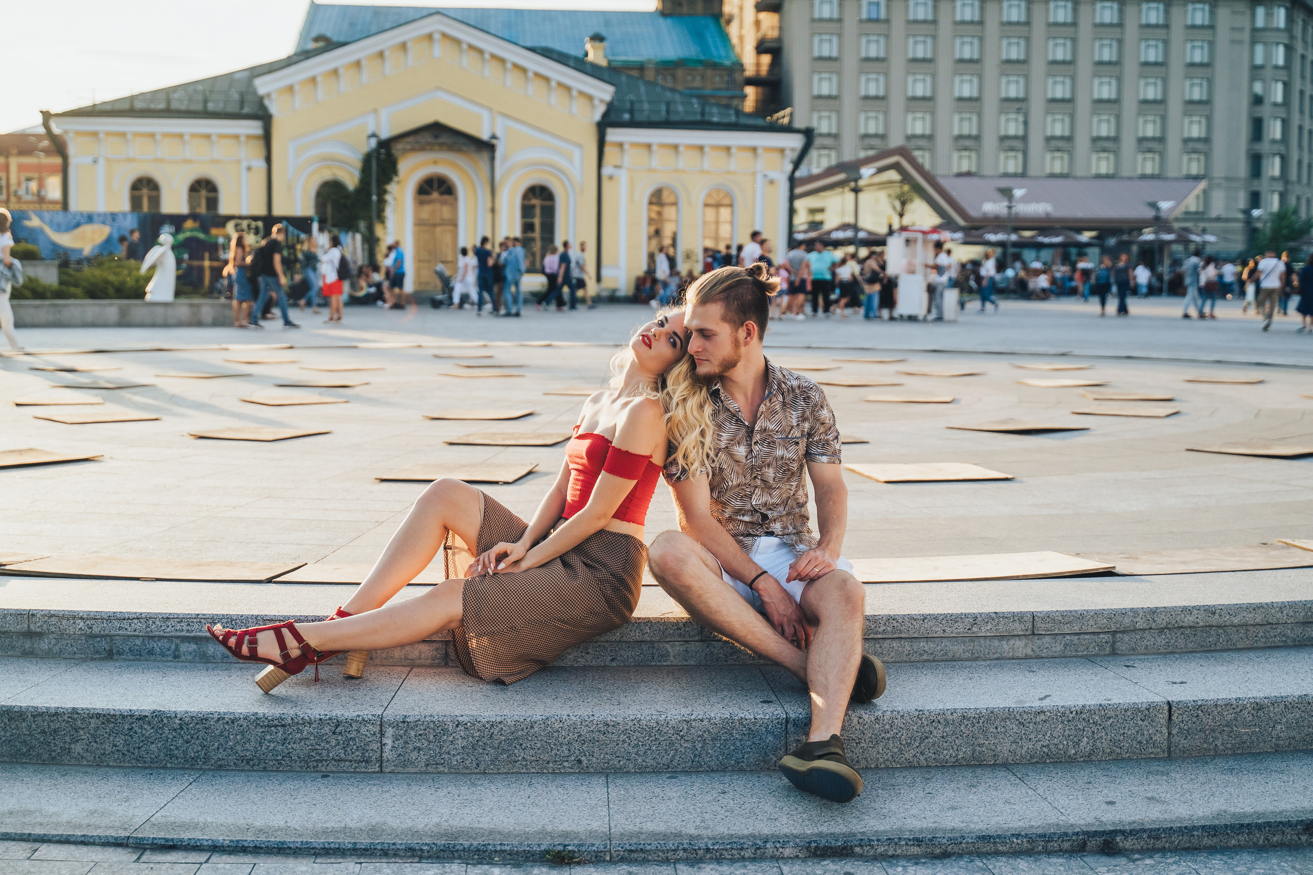 Beautiful sunset. Photographer in London Daria Agafonova