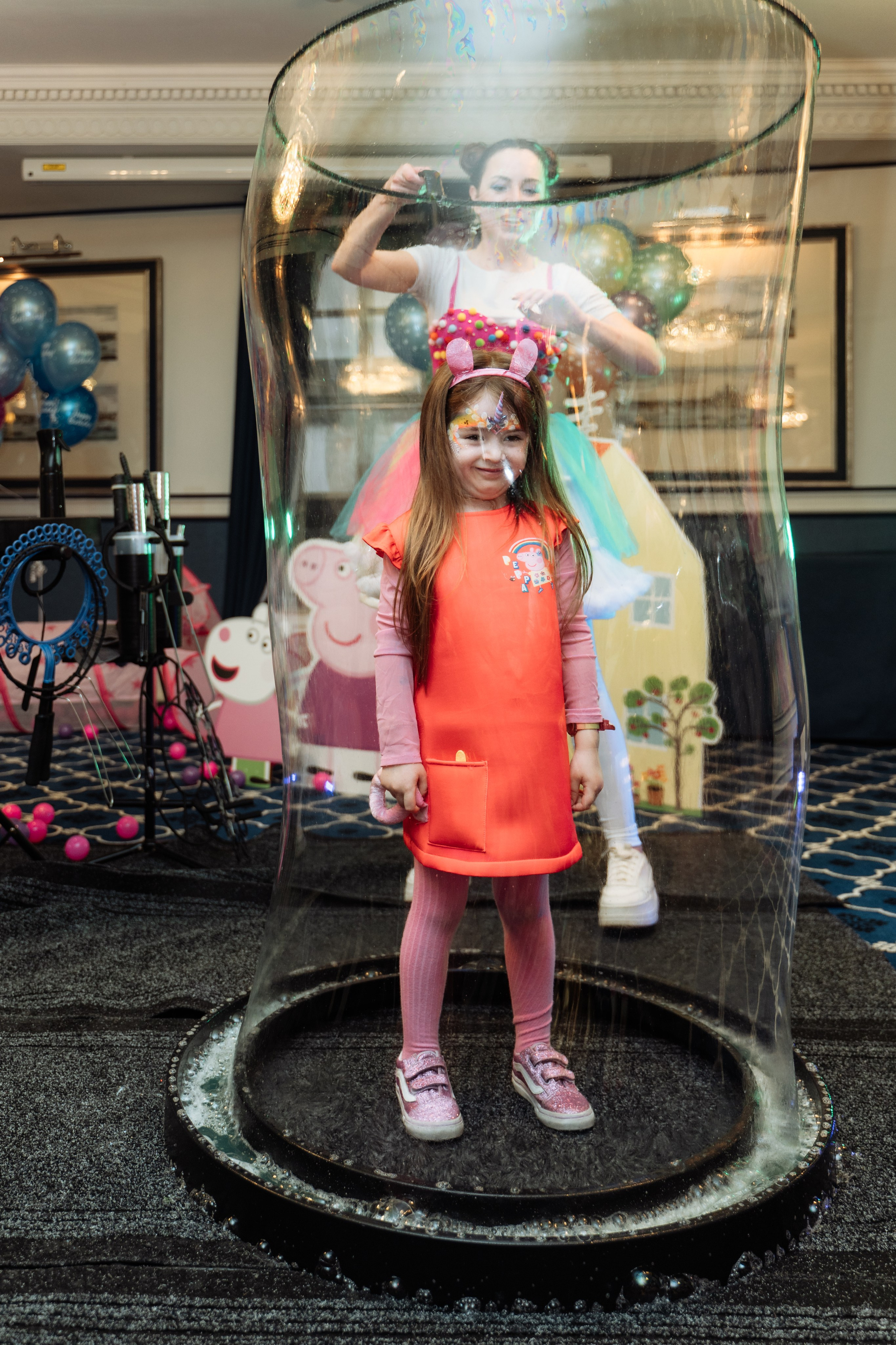 Peppa Pig Birthday party. Photographer in London Daria Agafonova