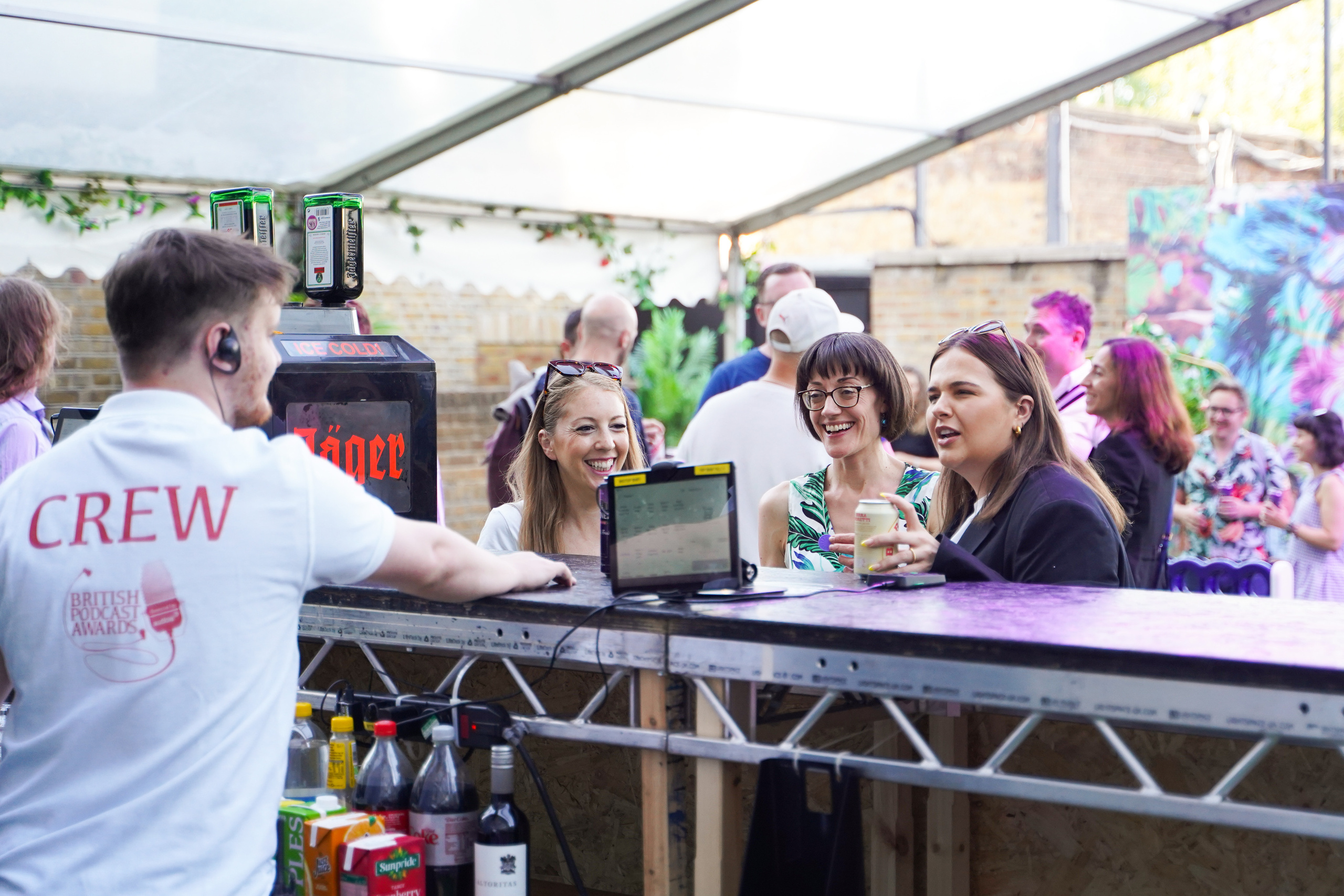 British podcast award. Nominations announcement. London. Photographer in London Daria Agafonova