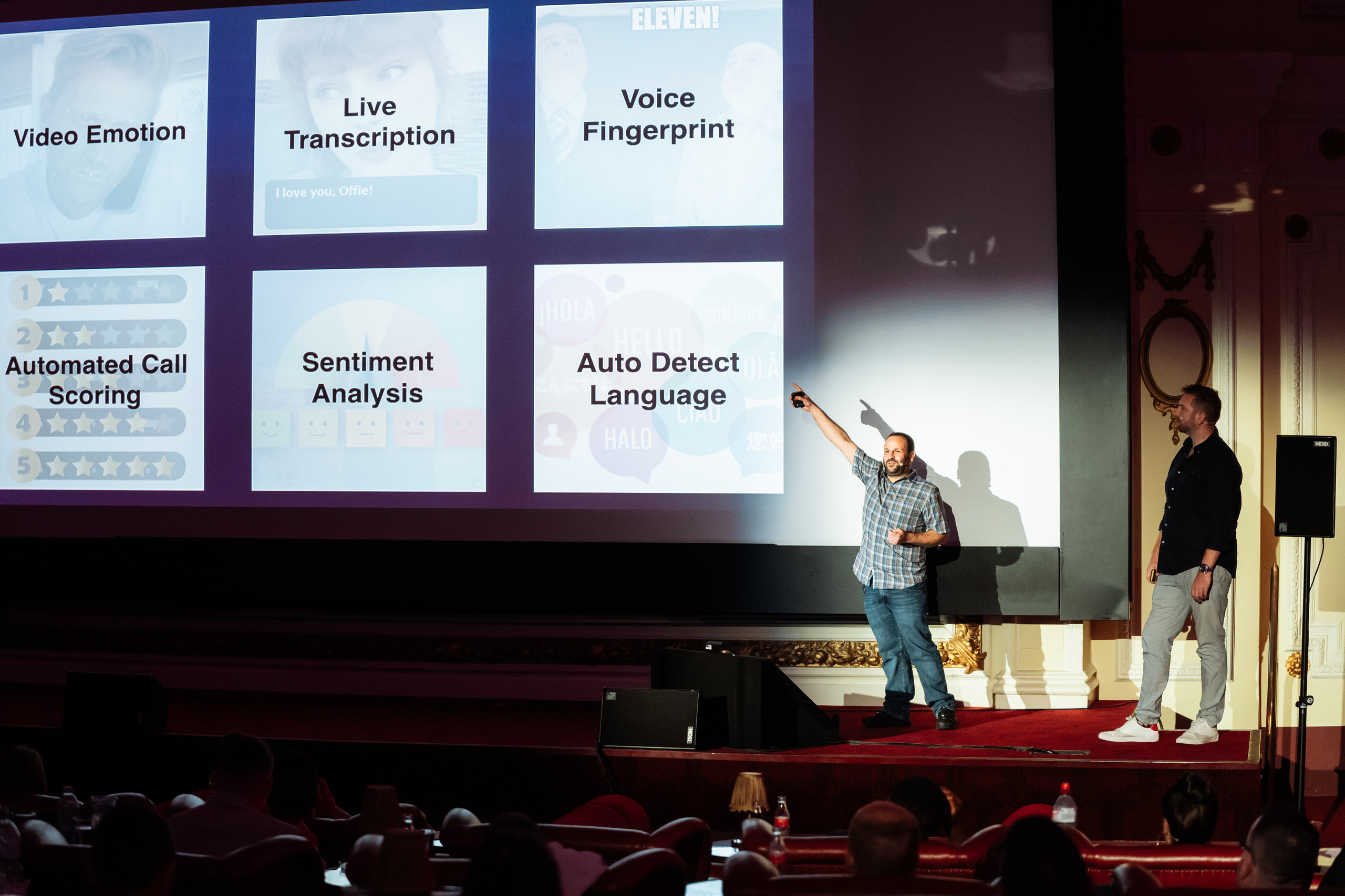 Jiminny business update event. London. Photographer in London Daria Agafonova