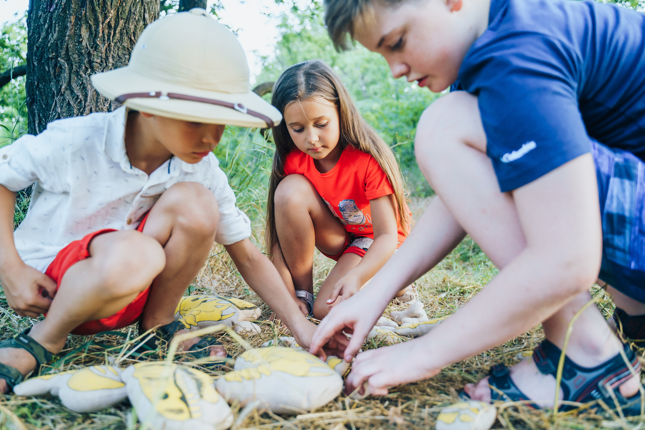 Сhildren’s outdoor birthday party. Photographer in London Daria Agafonova