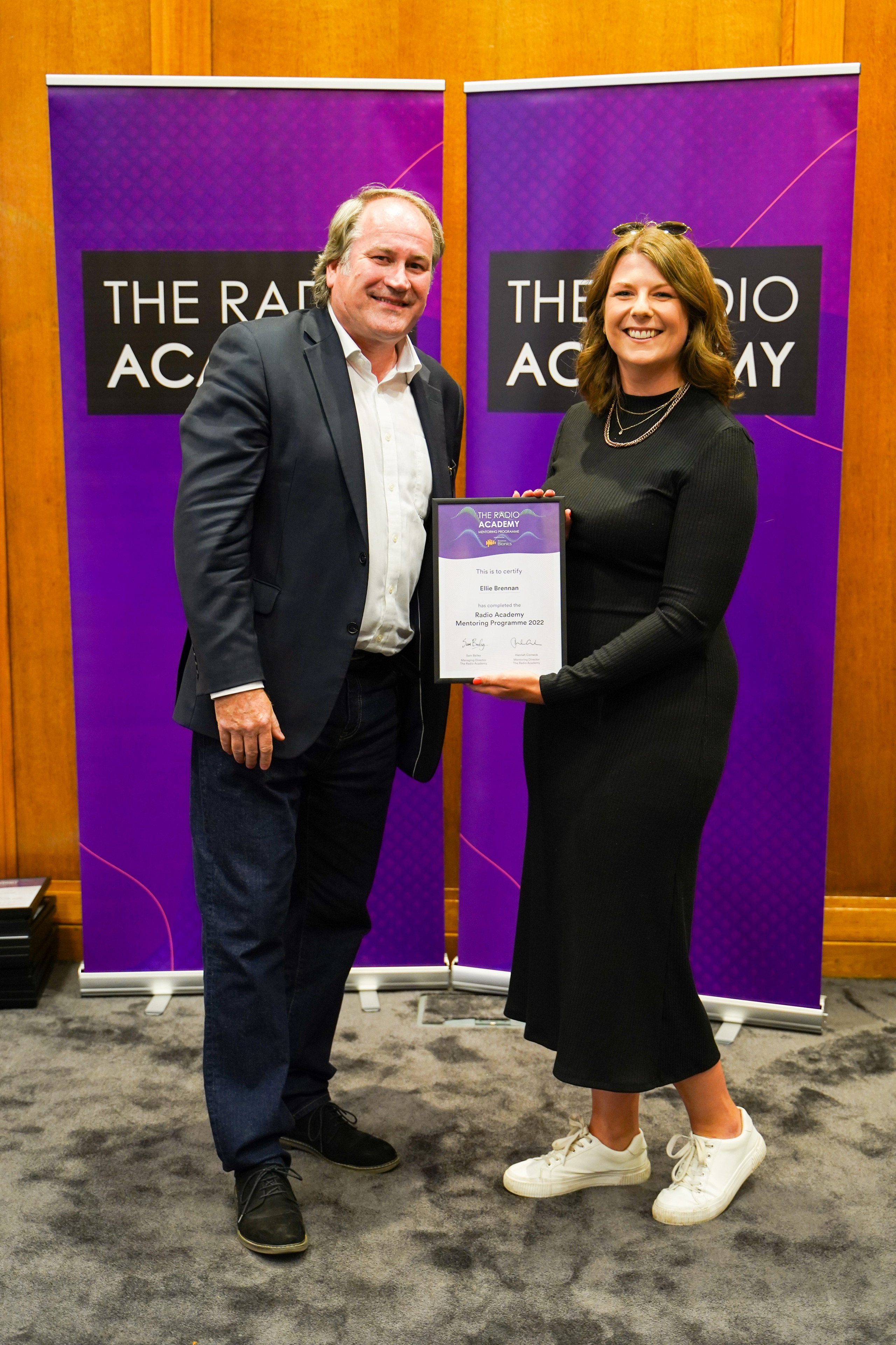 The radio academy mentoring program graduation. London. Photographer in London Daria Agafonova