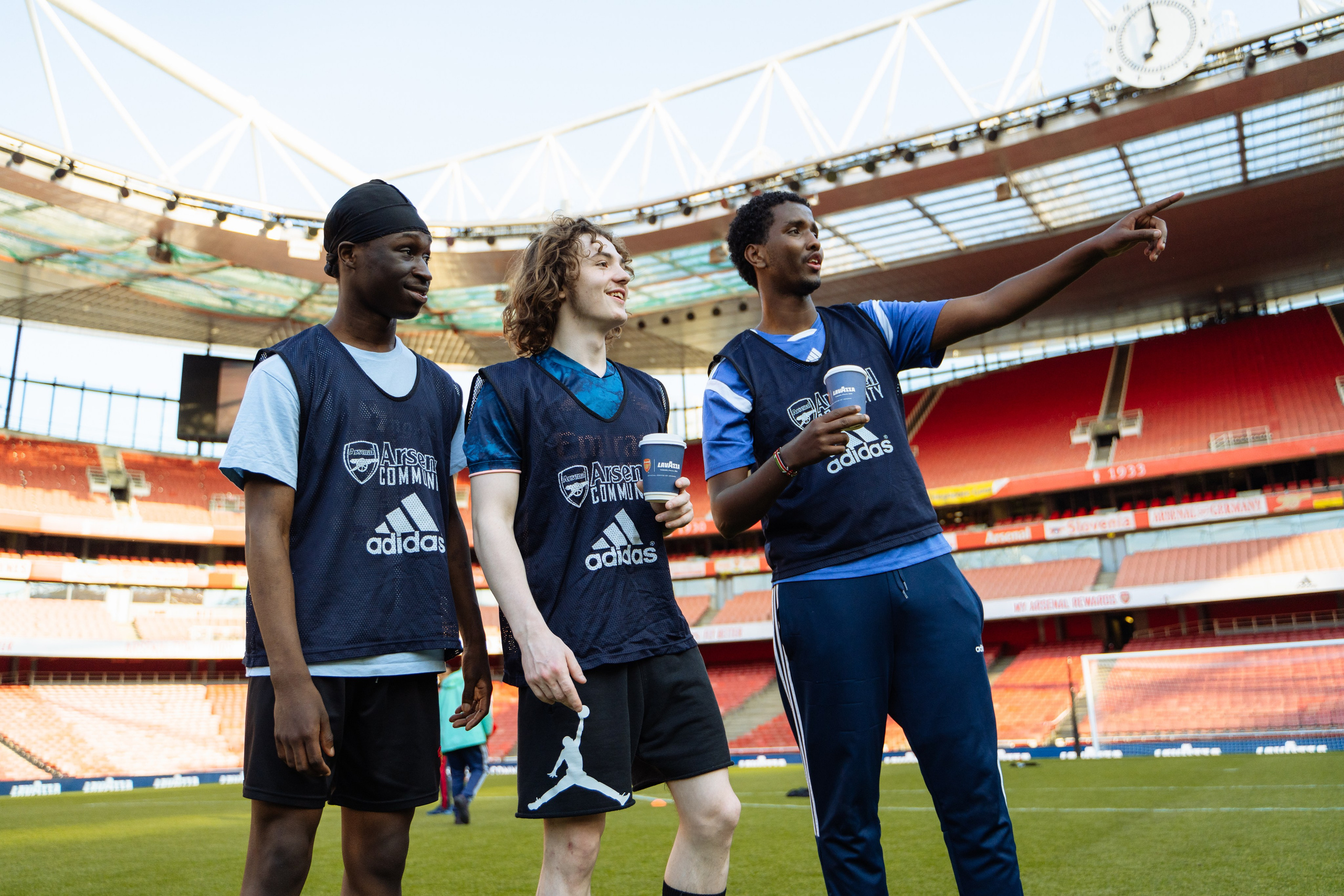 Lavazza Activation Coverage. Arsenal Stadium. London. Photographer in London Daria Agafonova
