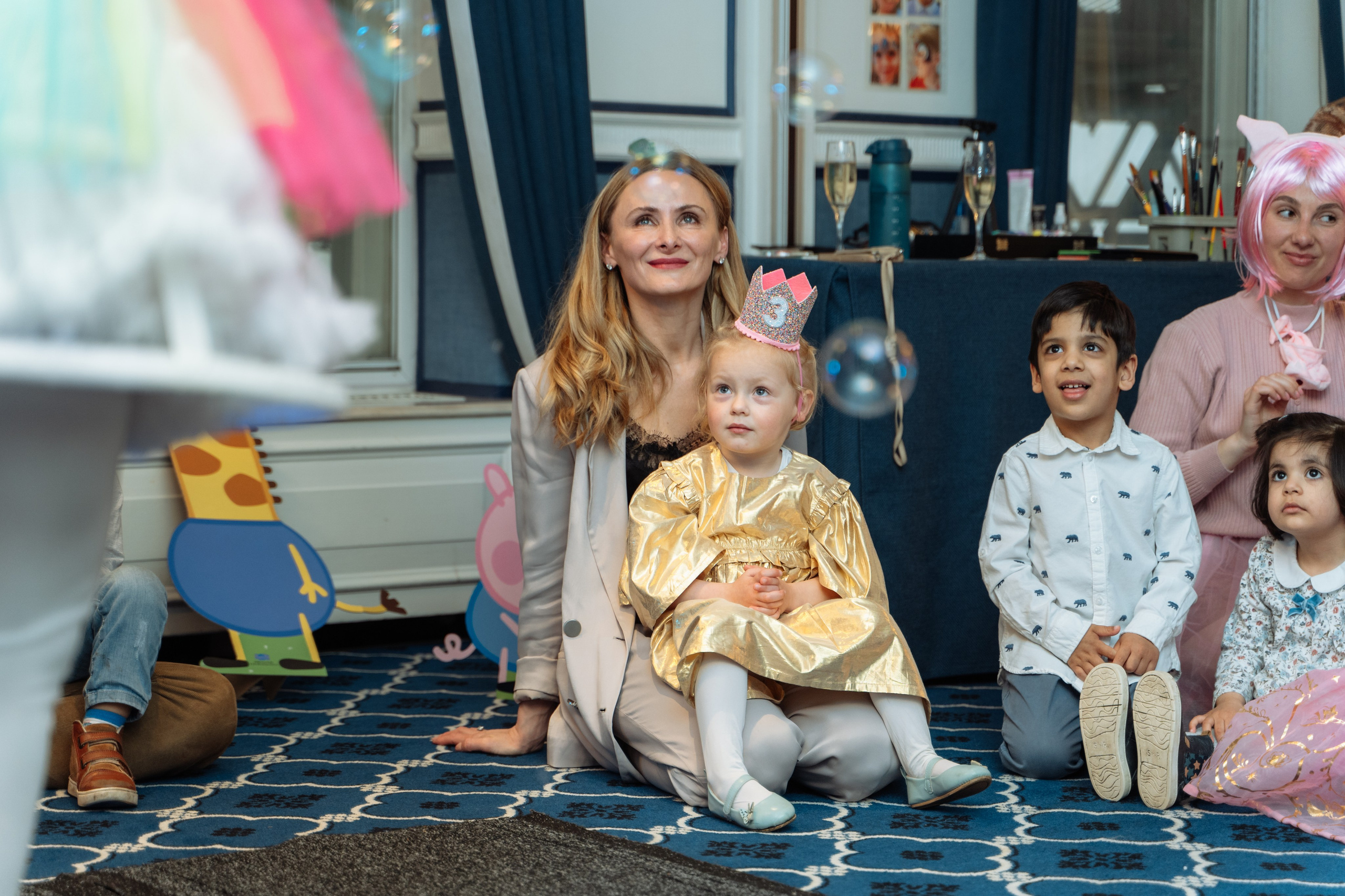 Peppa Pig Birthday party. Photographer in London Daria Agafonova