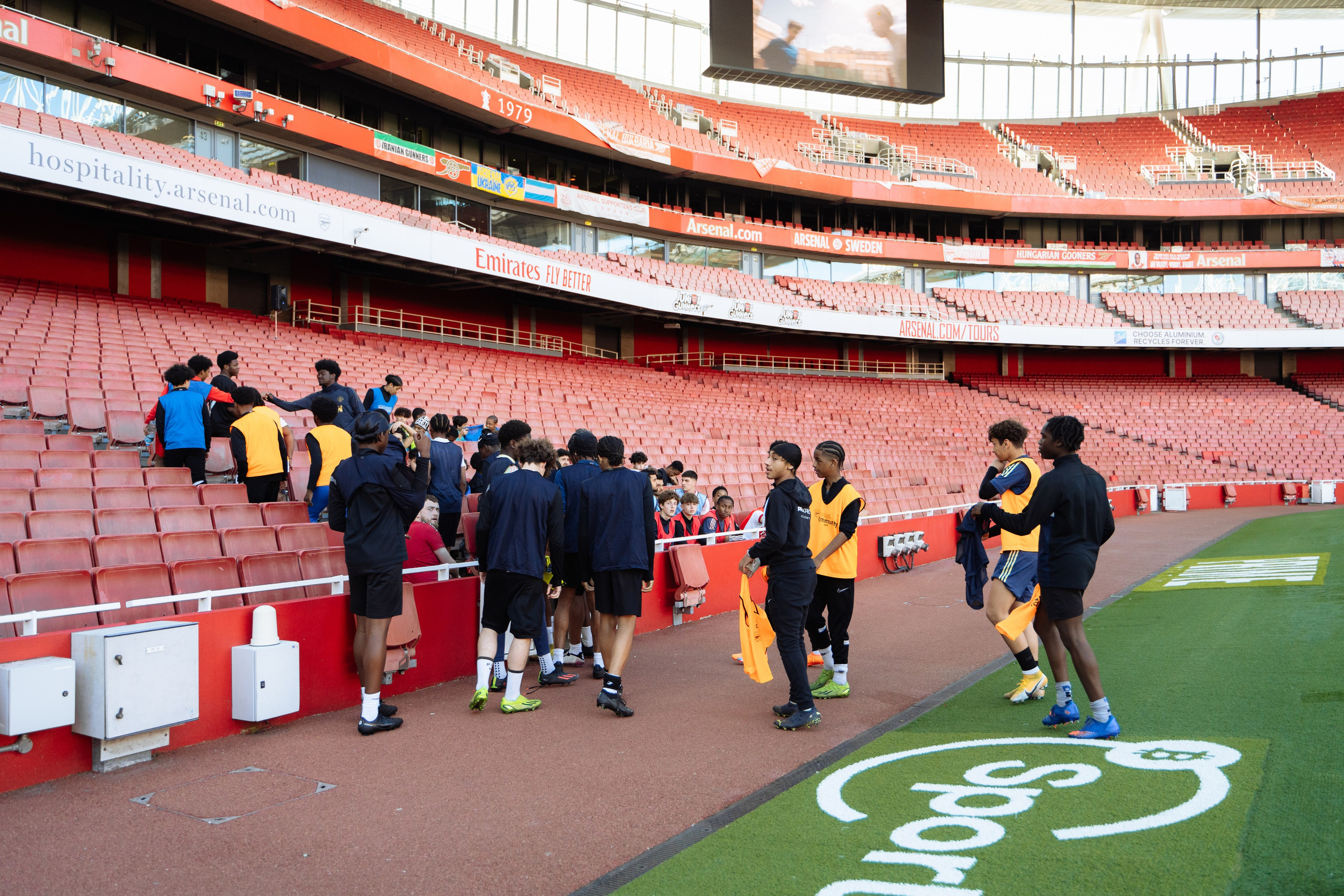 Lavazza Activation Coverage. Arsenal Stadium. London. Photographer in London Daria Agafonova