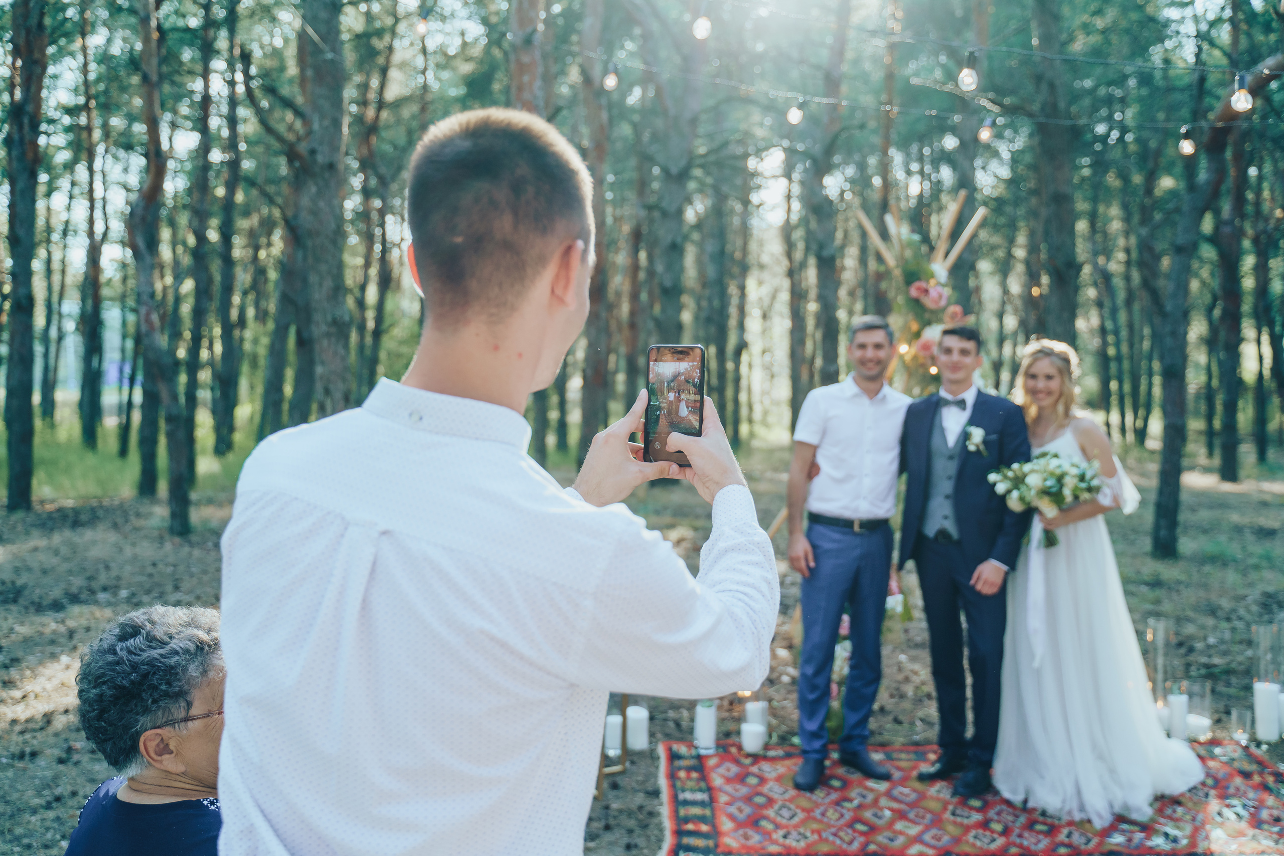 Forest wedding. Maria and Oleksandr. Photographer in London Daria Agafonova