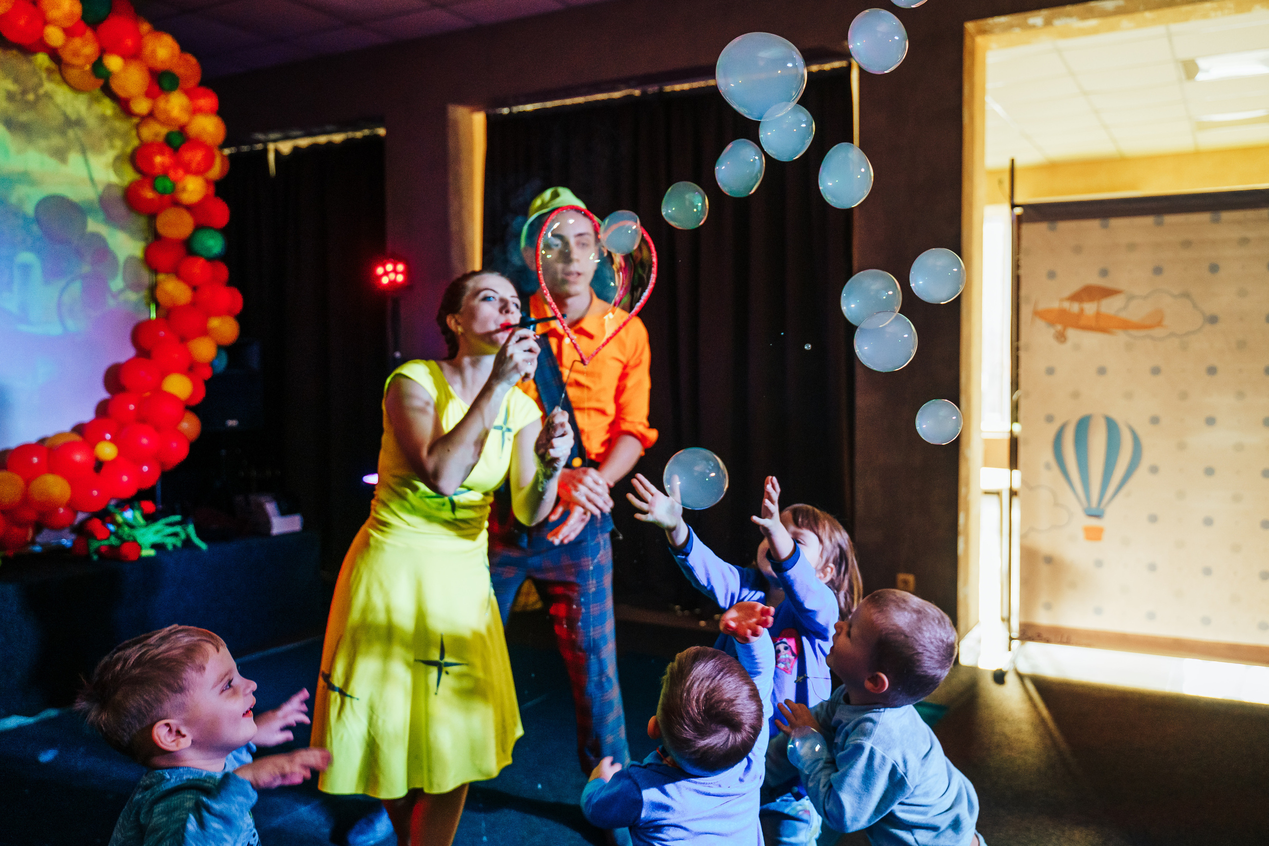 Party for little ones. Photographer in London Daria Agafonova