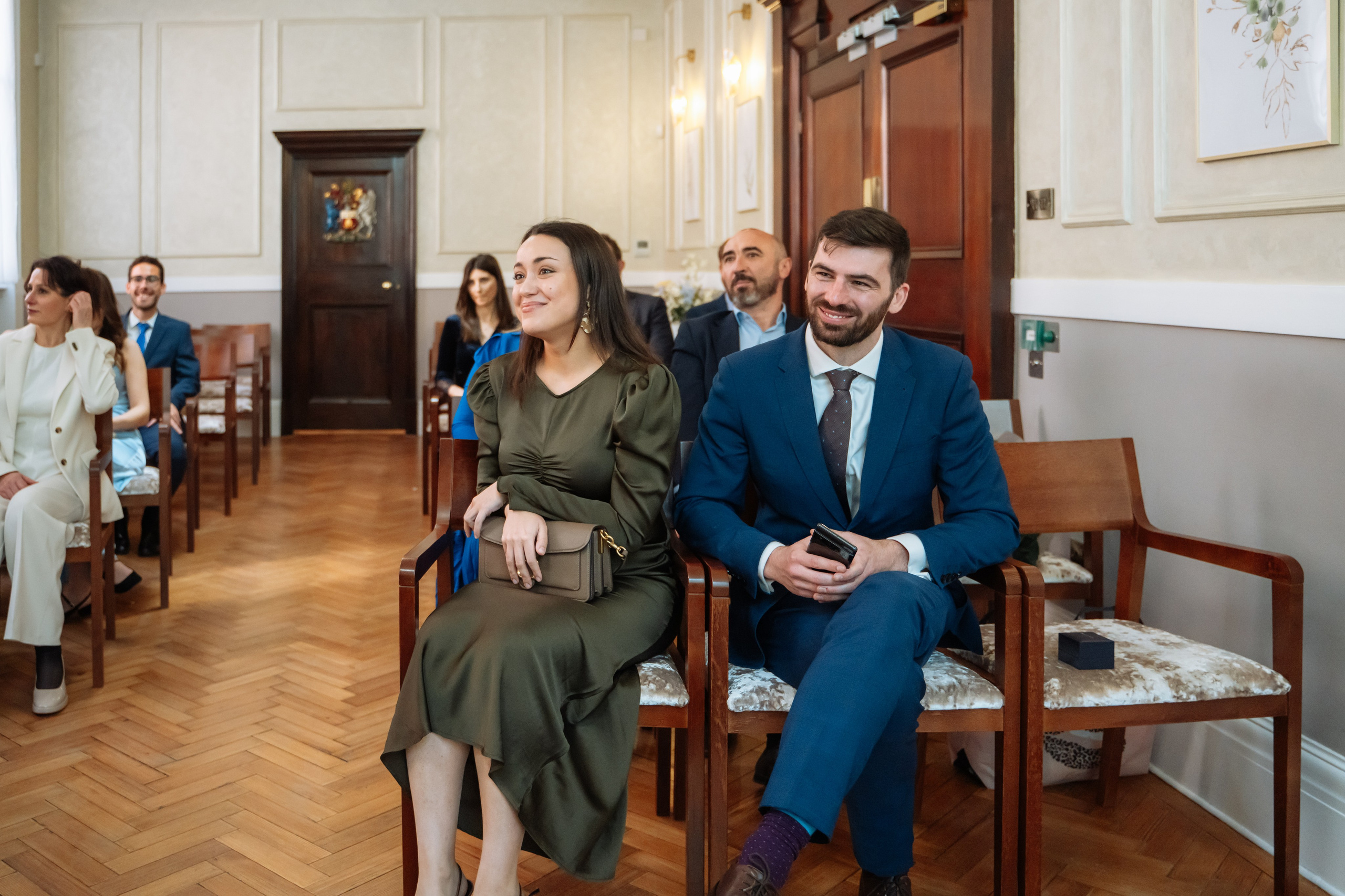 Kensington and Chelsea Register Office. Mia and Vlad. Photographer in London Daria Agafonova