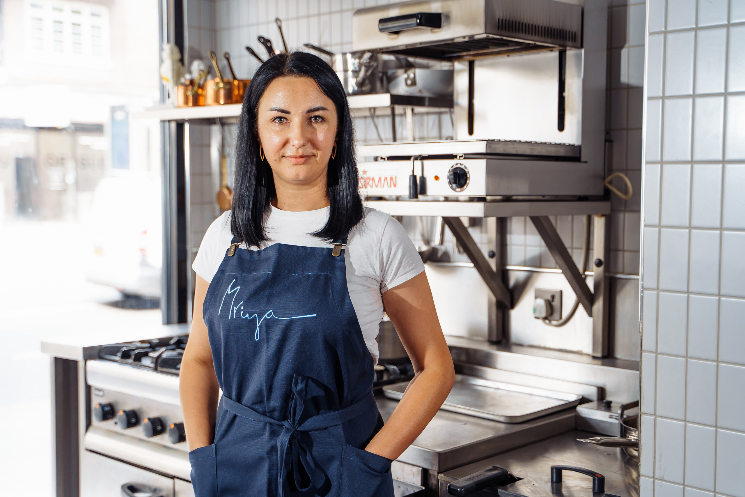 “Mriya” restaurant staff. London. Photographer in London Daria Agafonova